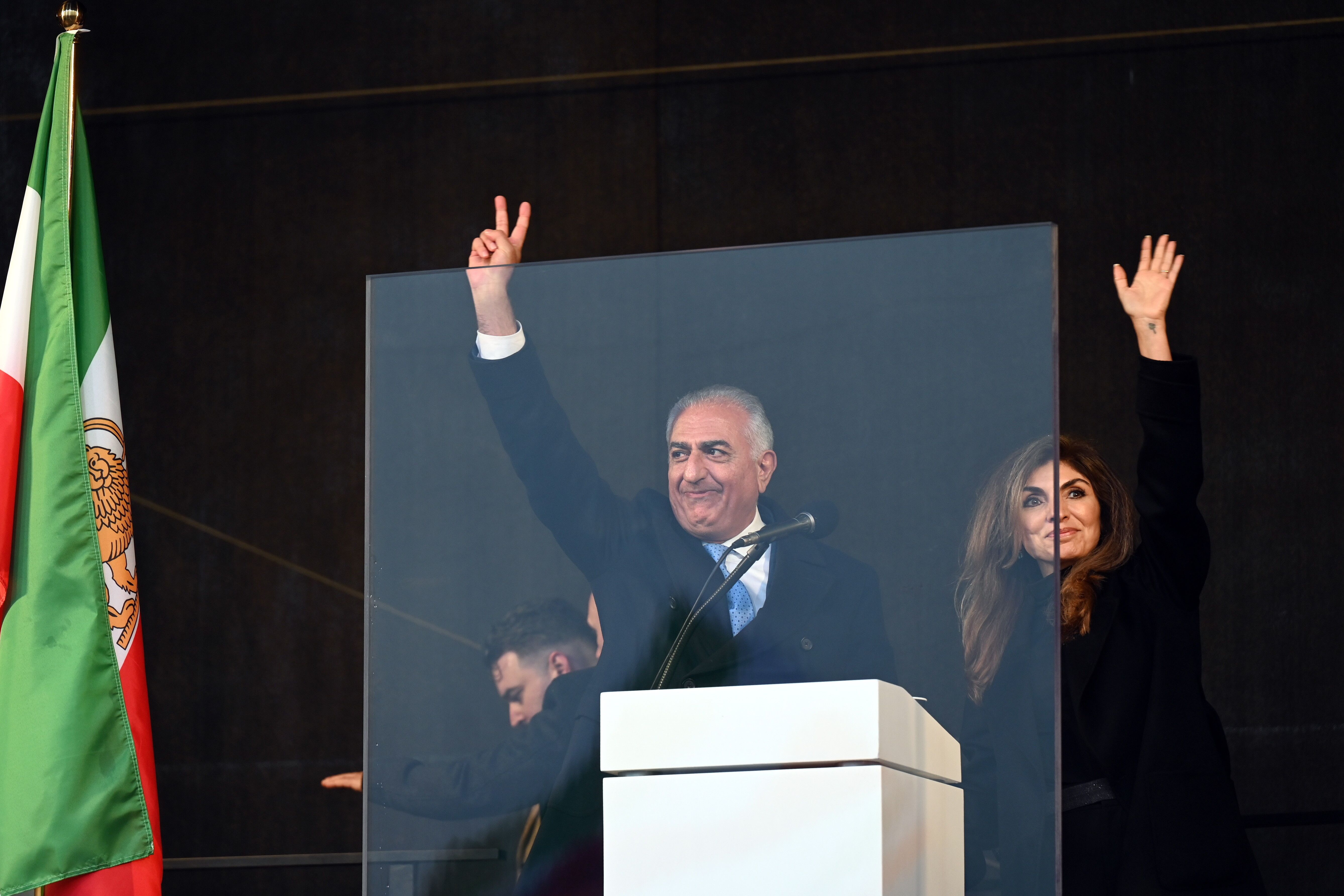 Munich Security Conference overshadowed by massive rally for Iran regime change