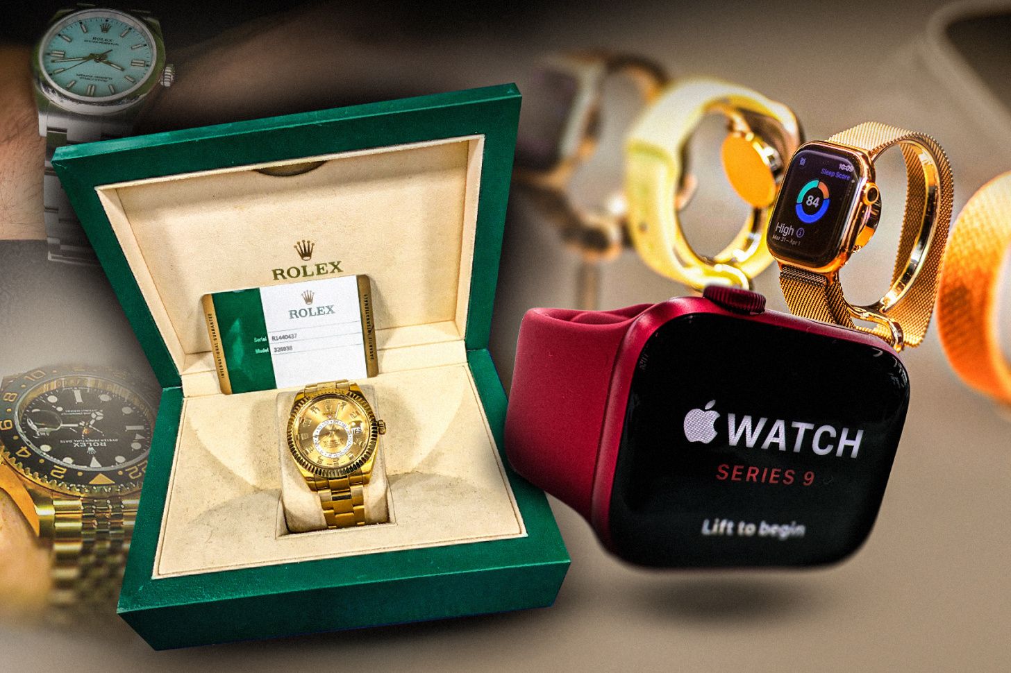 Rolex vs Smartwatch
