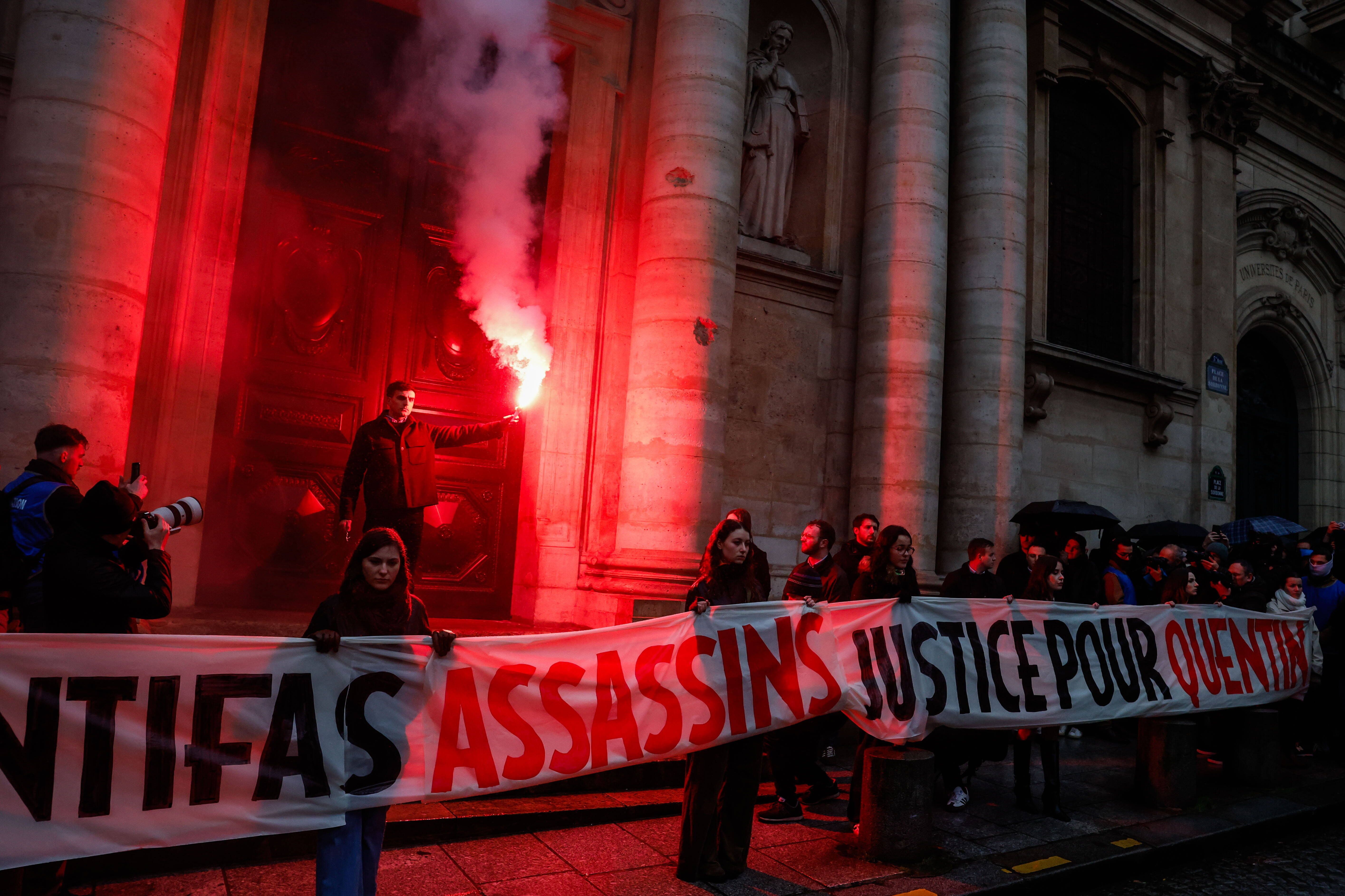 Protesty w Paryżu