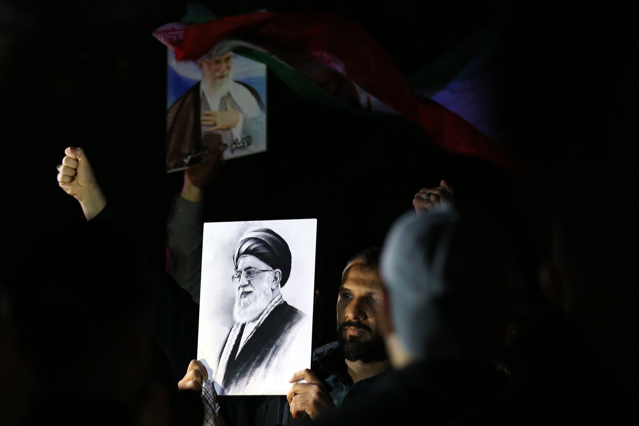 Protesty w Bagdadzie po ataku na Iran