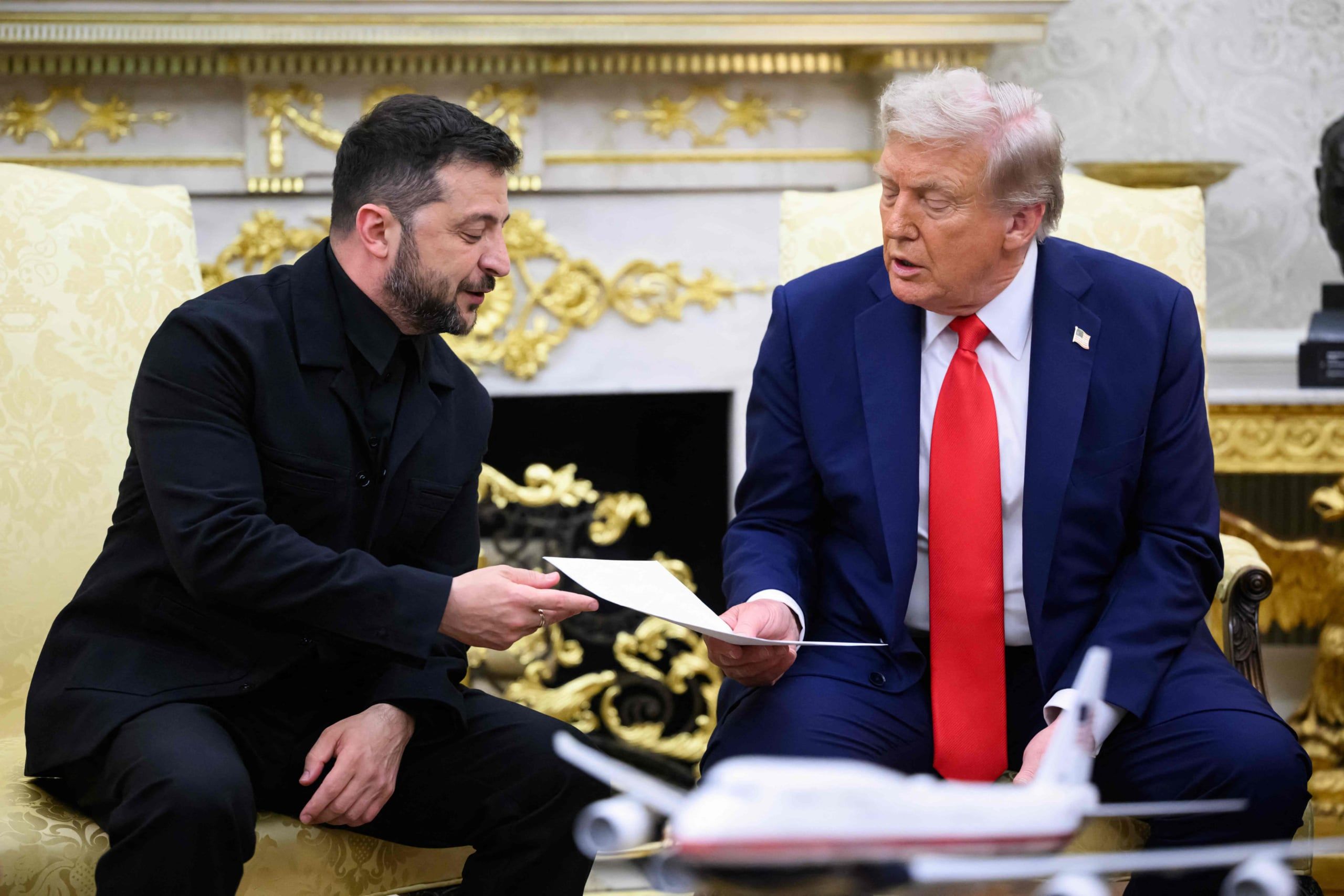 Spotkanie Trump - Zełenski w Waszyngtonie.