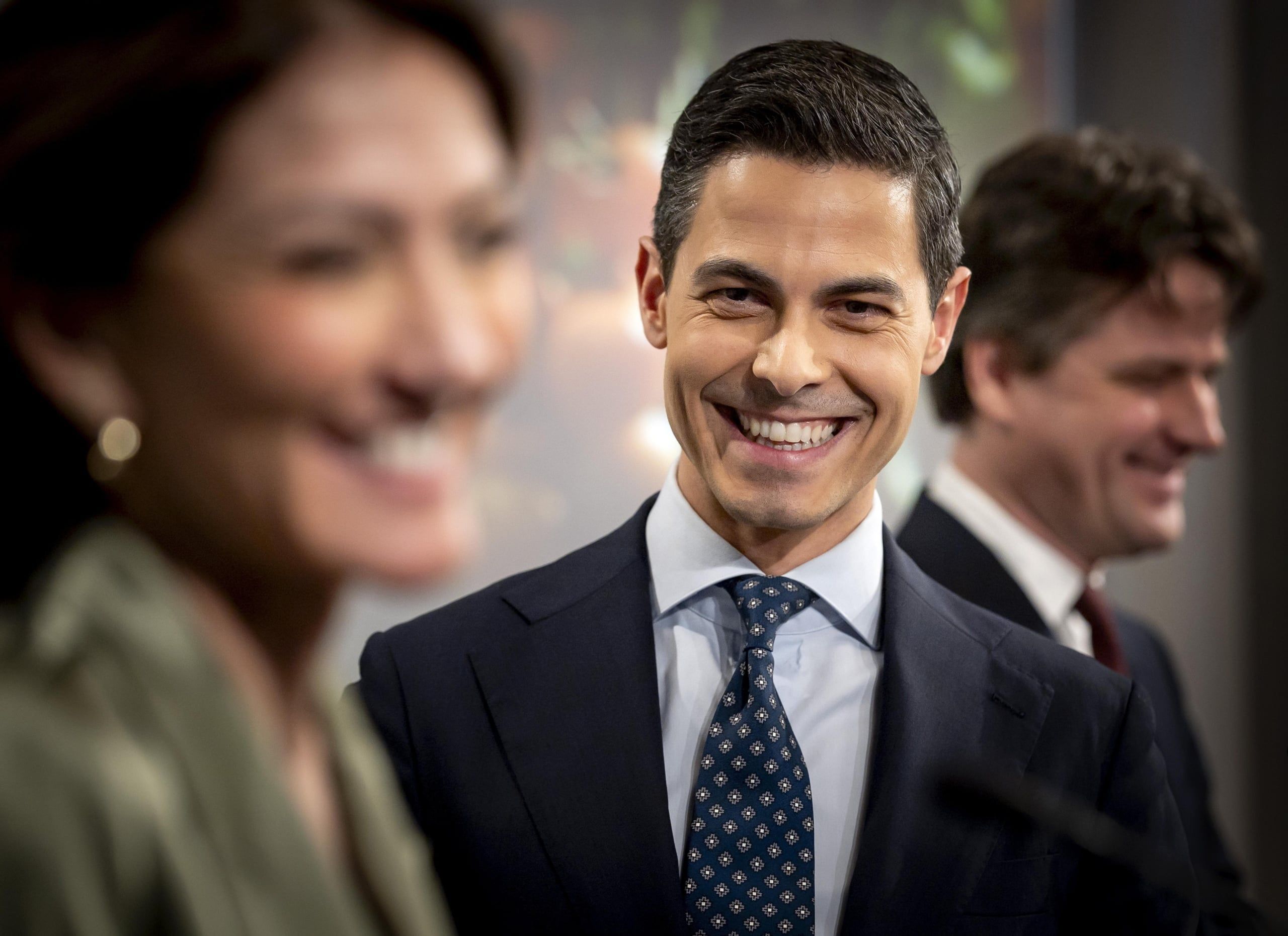 Premier Holandii Rob Jetten (fot. PAP/EPA/KOEN VAN WEEL)