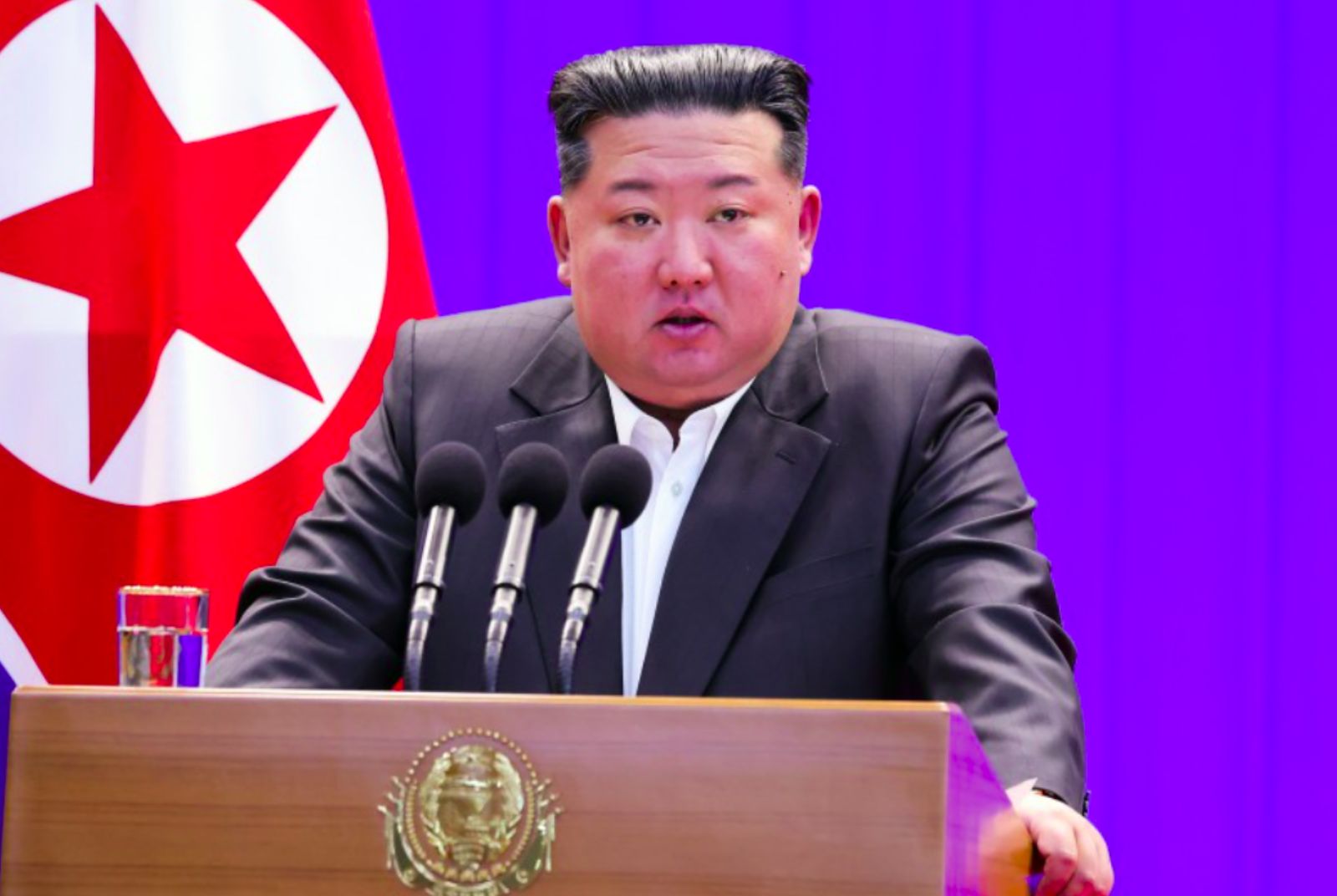 Dyktator Korei Północnej Kim Dzong Un. (fot. arch. KCNA)