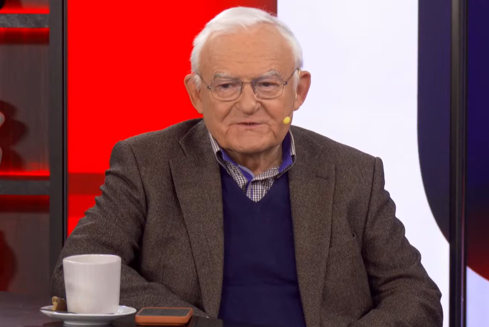 Leszek Miller w „Godzinie Zero”. (fot. Kanał Zero)