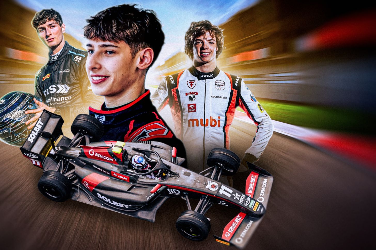 Polscy kierowcy wyścigowi w 2026 roku startują w Formule 2, Formule 3 oraz Indy NXT.