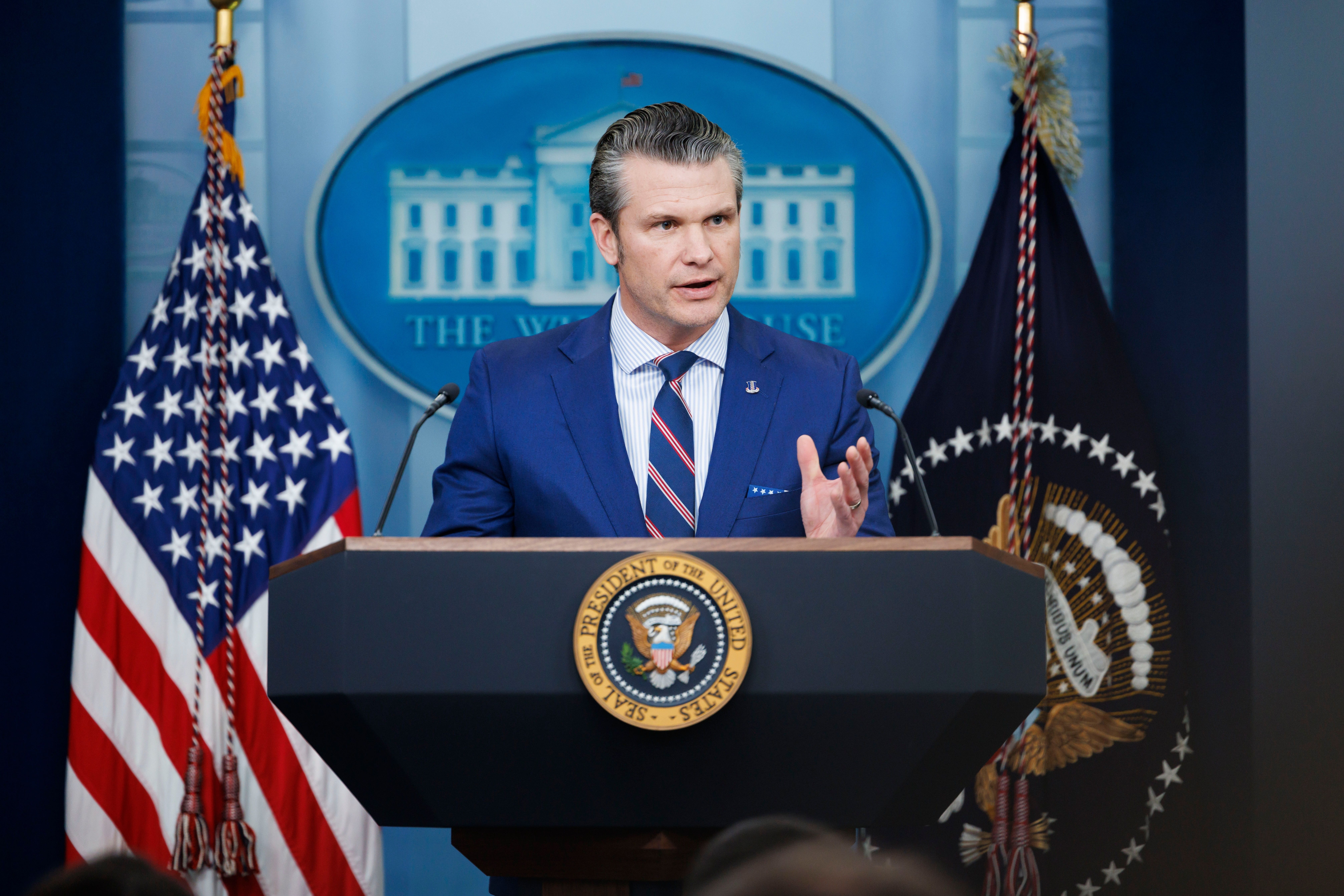 Washington,–,January,30,2025:,Pete,Hegseth,,Defense,Secretary,,Speaks