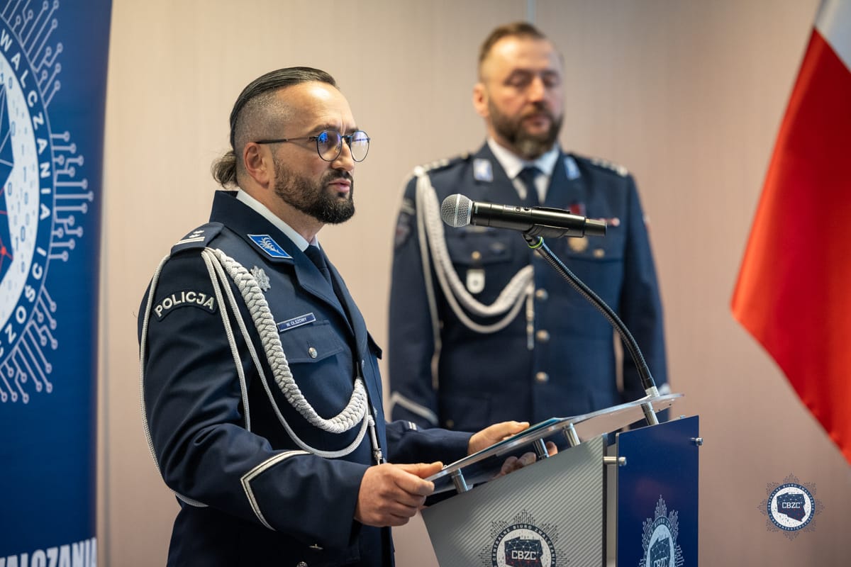 Wojciech Olszowy nowym komendantem Centralnego Biura Zwalczania Cyberprzestępczości.