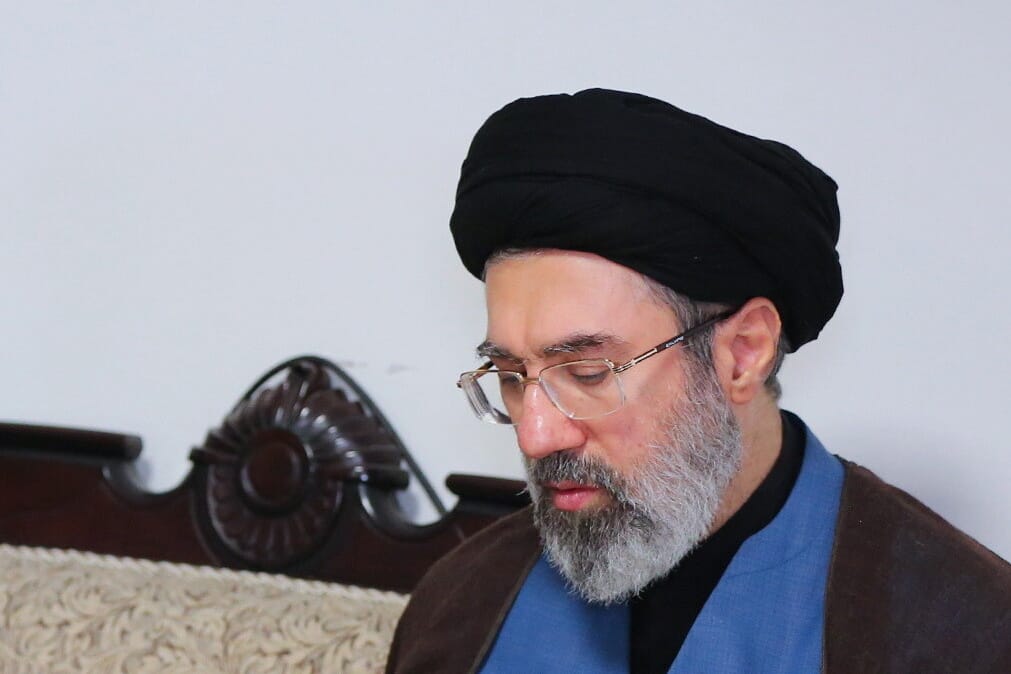 Mojtaba Khamenei appears at ceremony in Iran handout photo