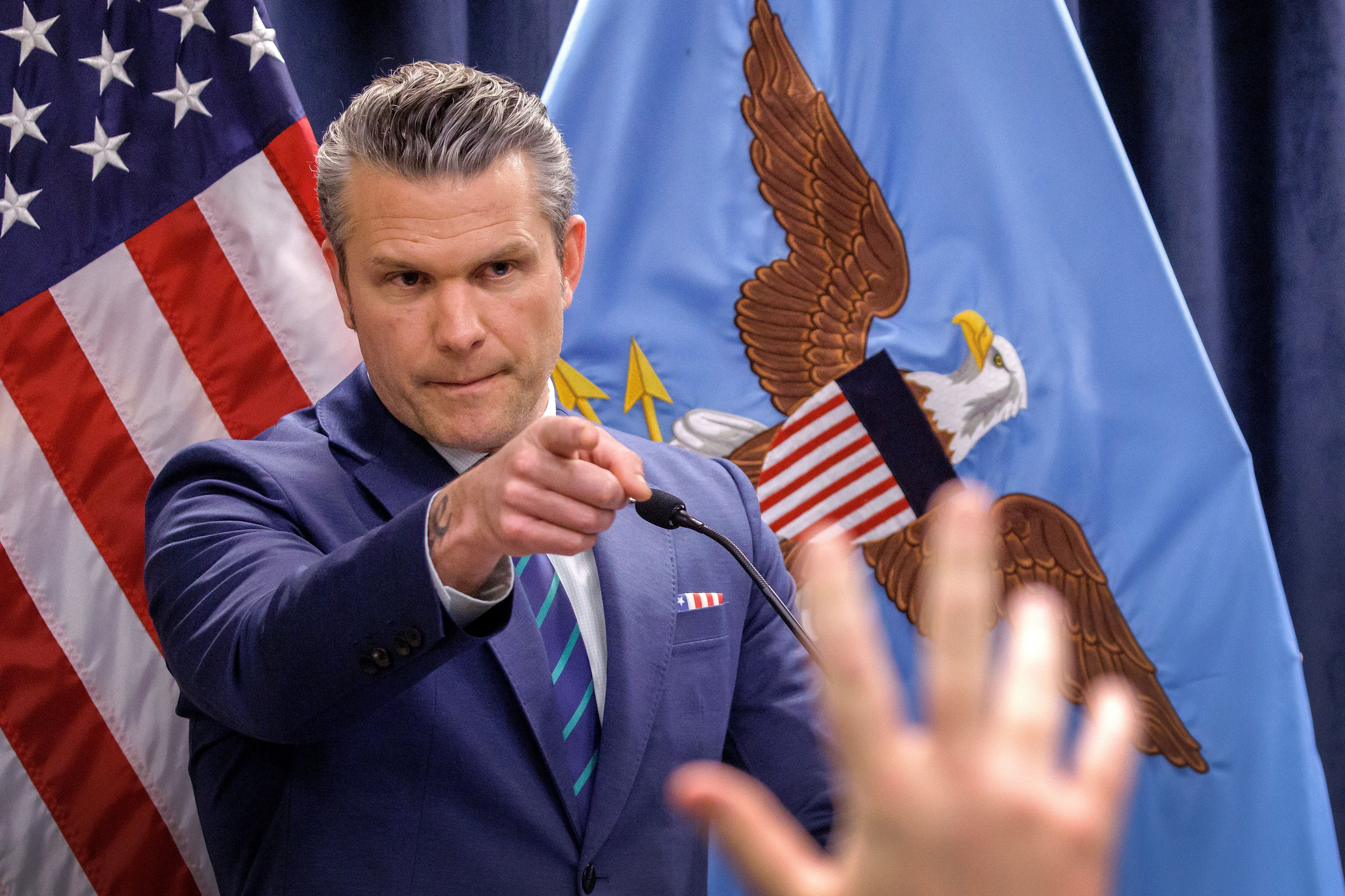 Sekretarz obrony USA Pete Hegseth