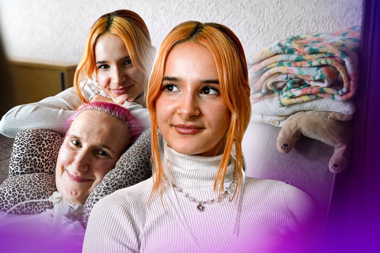 17-letnia Oliwia i jej mama na co dzień mieszkają w Grudziądzu.
