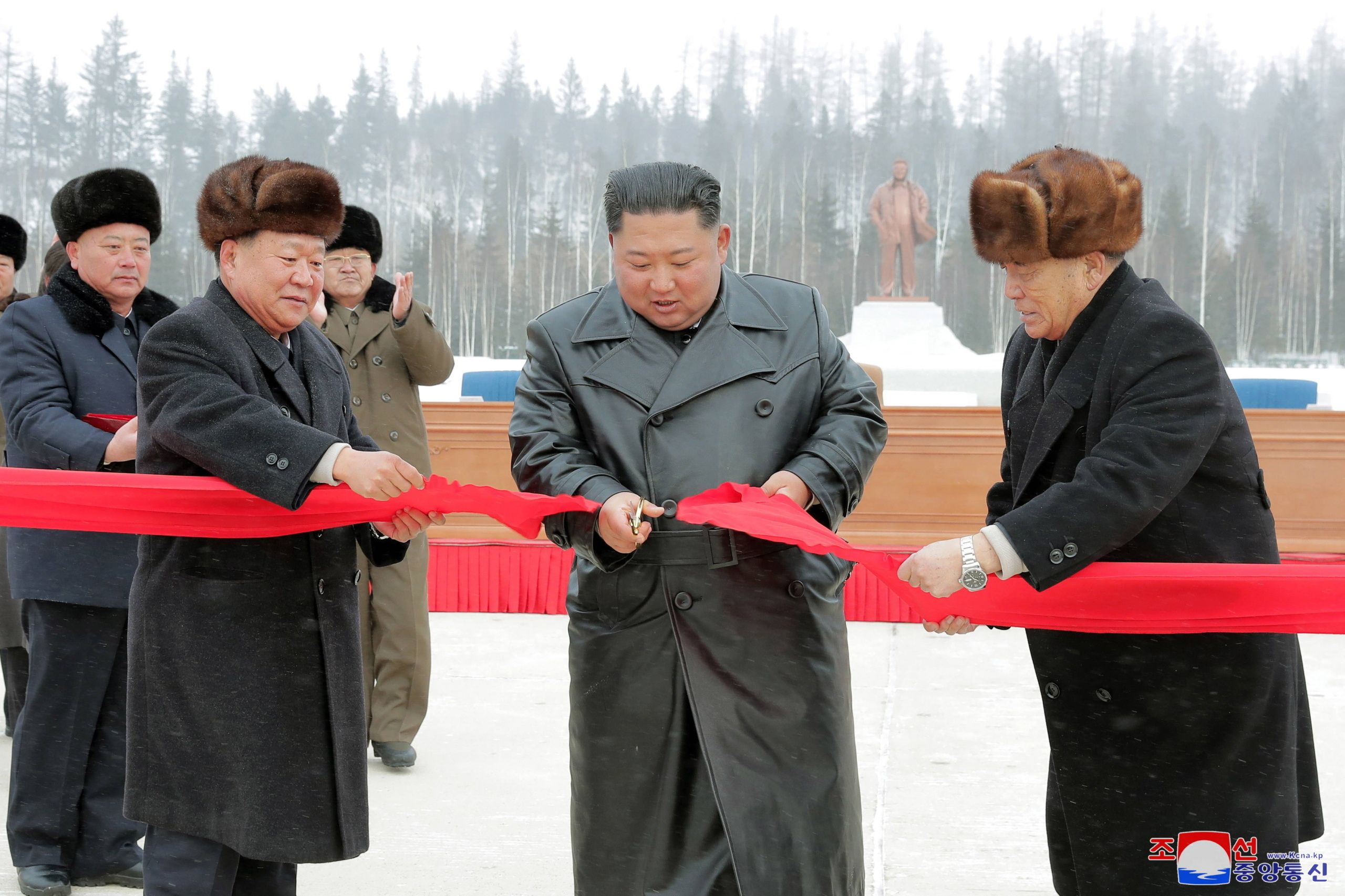 Przywódca Korei Północnej Kim Dzong Un.