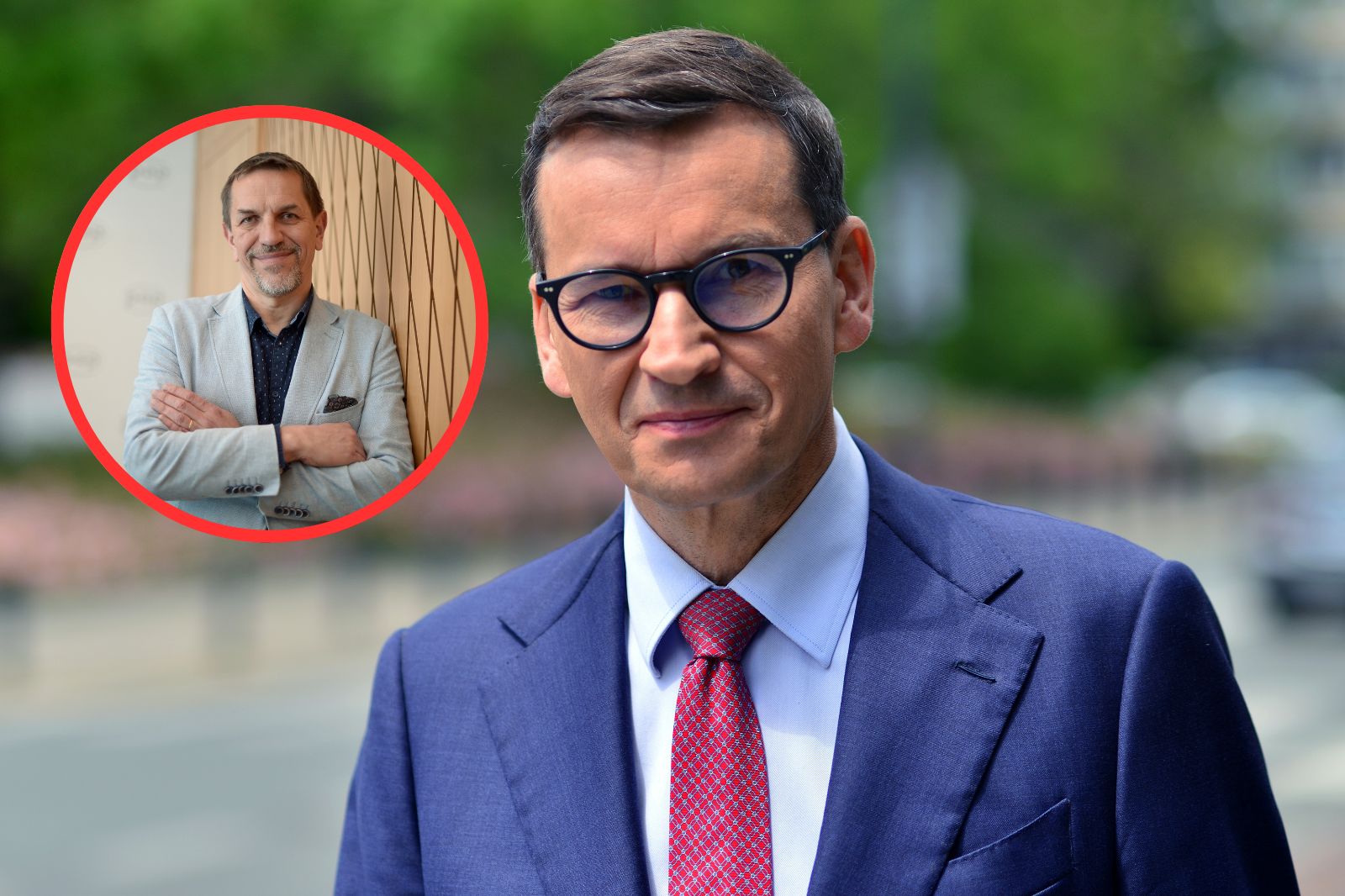 Morawiecki i Flis