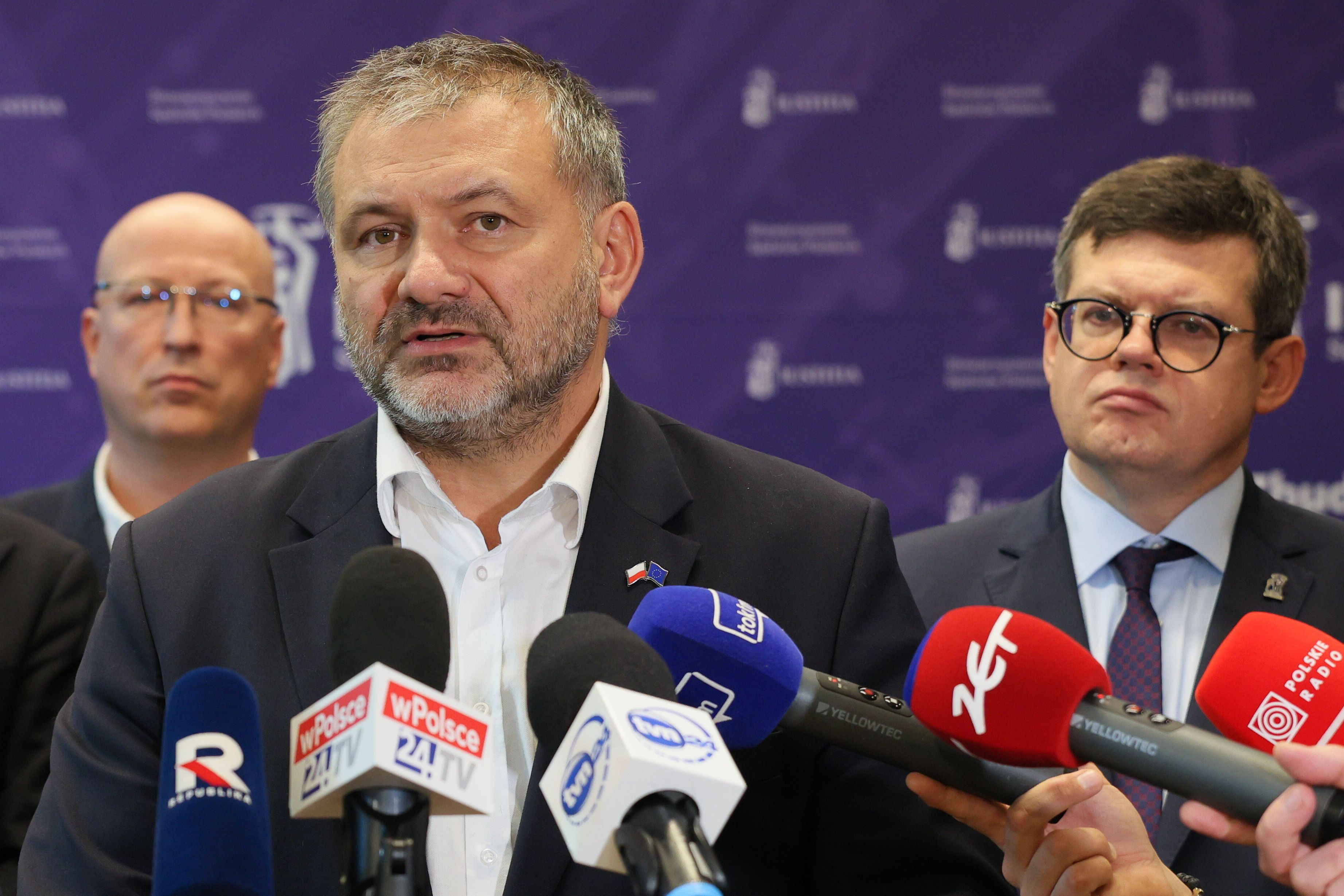 Waldemar Żurek, Bartłomiej Przymusiński, Wojciech Buchajczuk, Krystian Markiewicz.