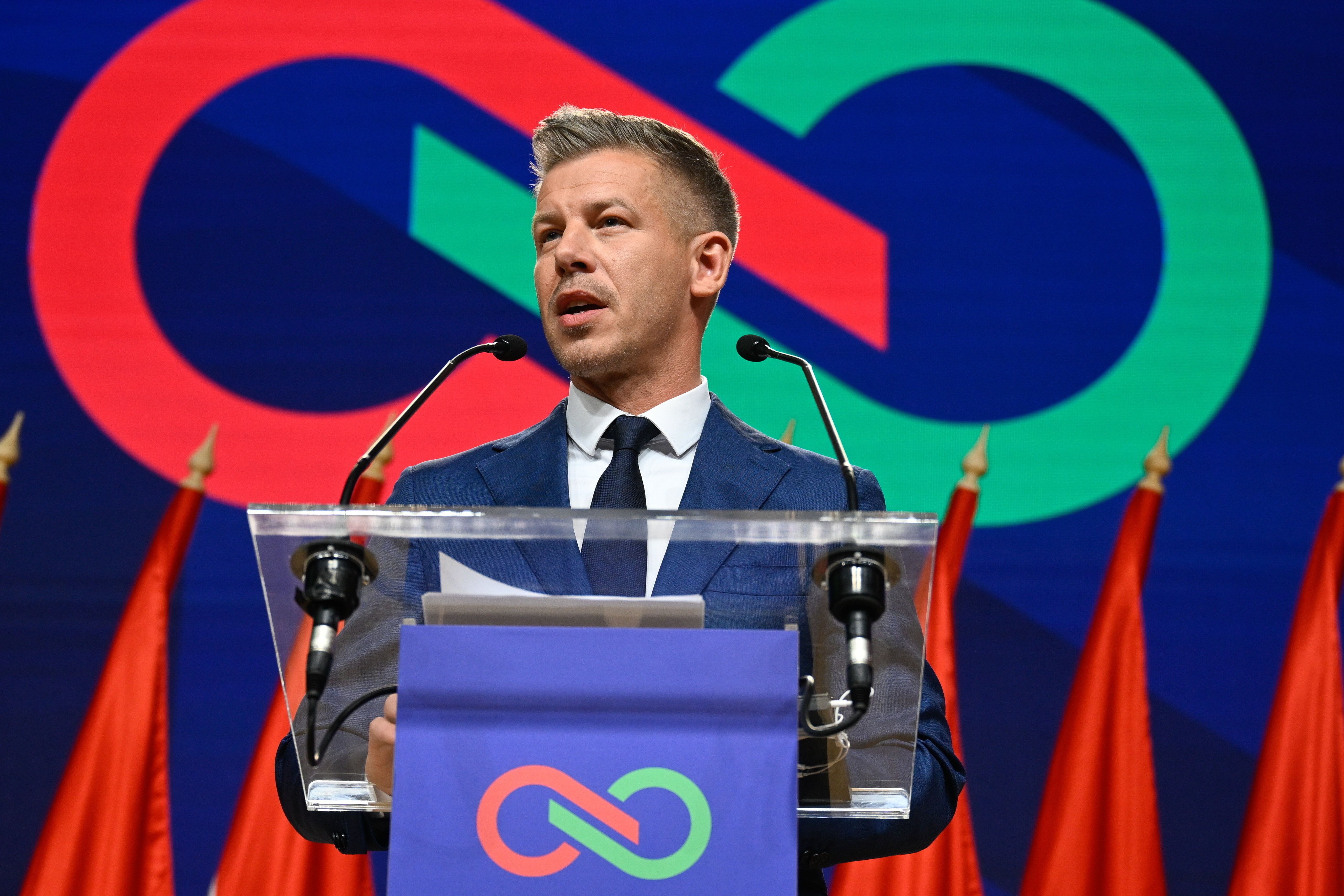 Peter Magyar pojawił się w węgierskim radiu pierwszy raz od półtora roku.