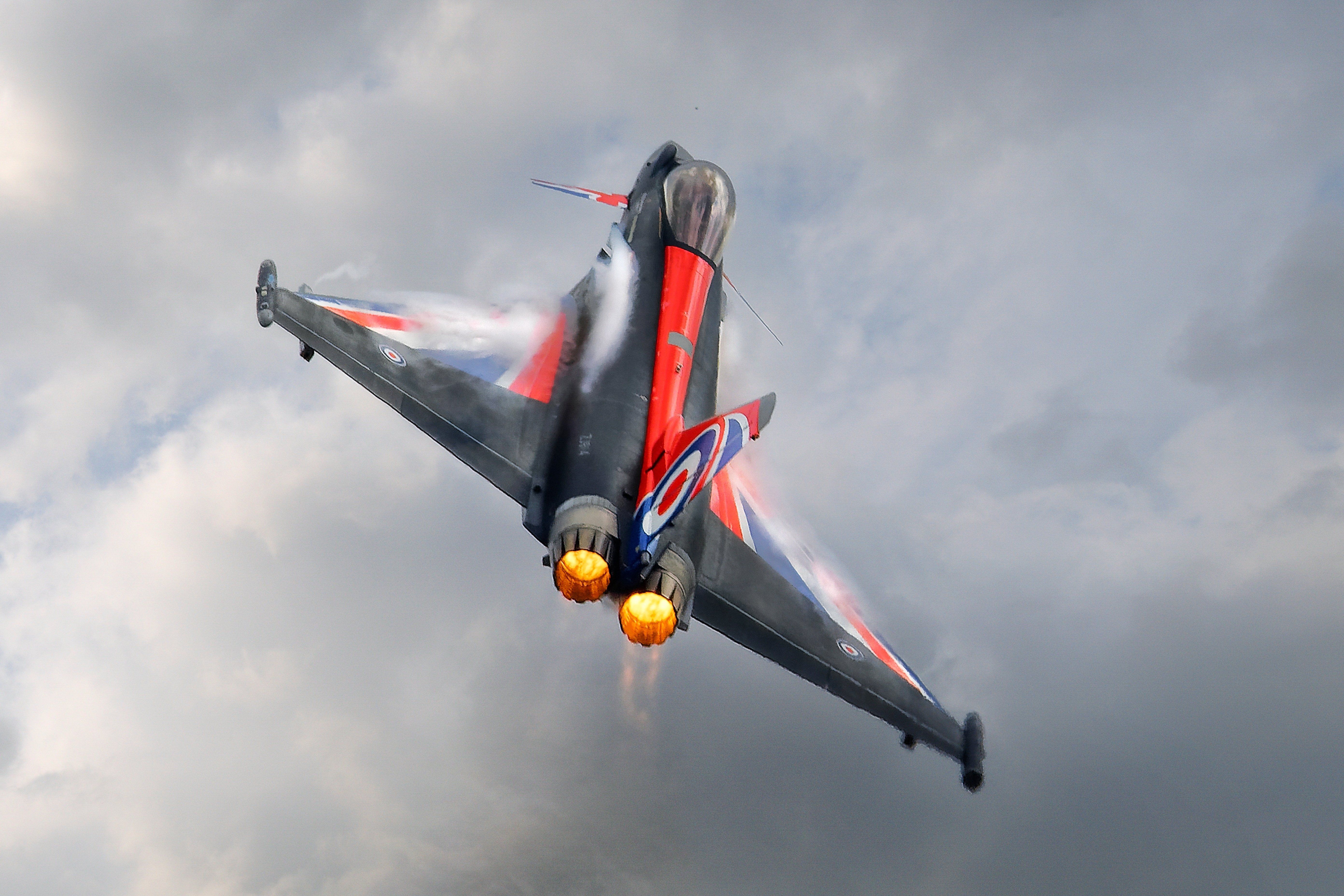 Myśliwiec Typhoon.