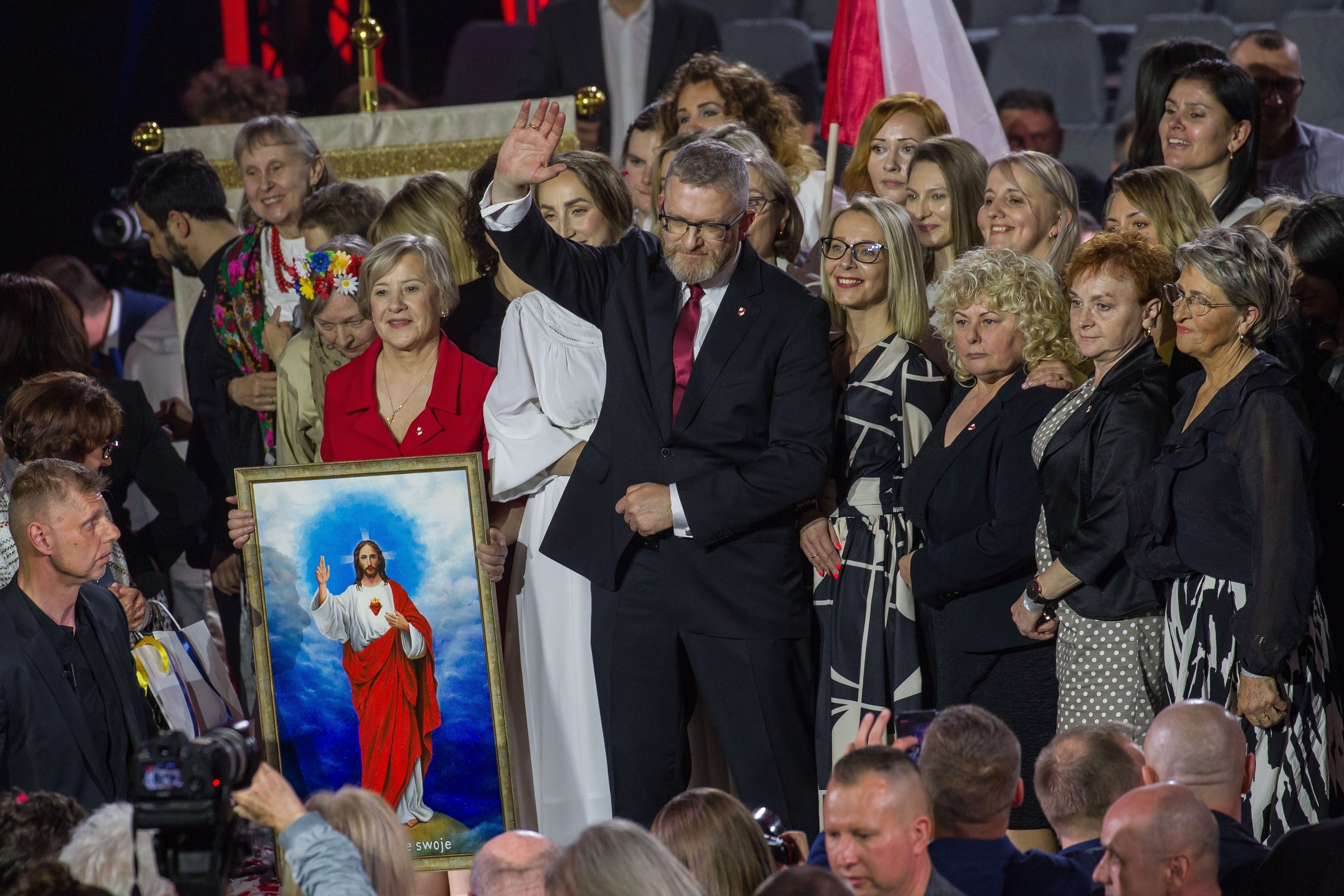 Krakow,,Poland,,April-12-2025.,Electoral,Convention,Of,The,Polish,Candidate,For