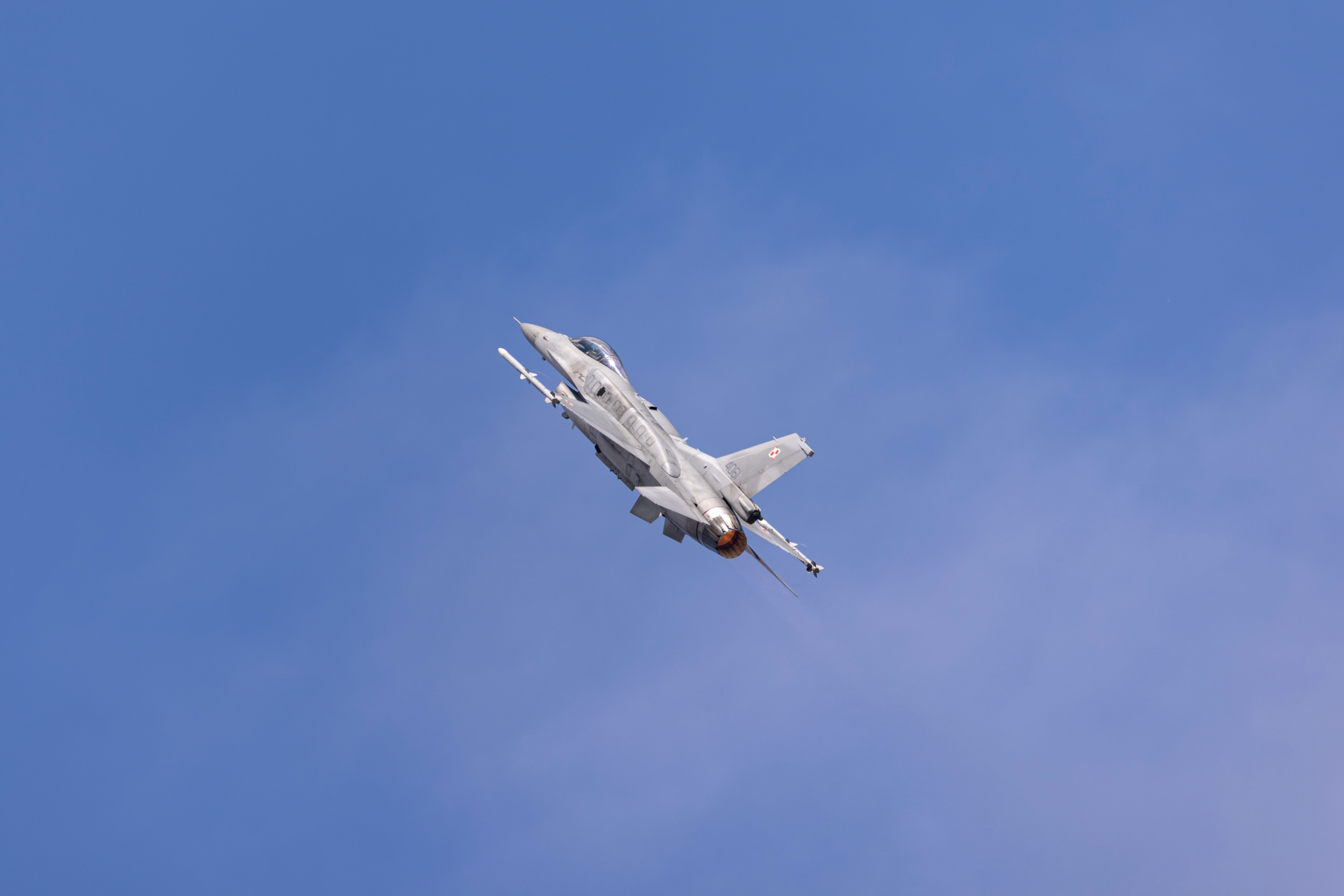 Fairford,,Uk,-,July,19,,2025:,View,Of,The,F16