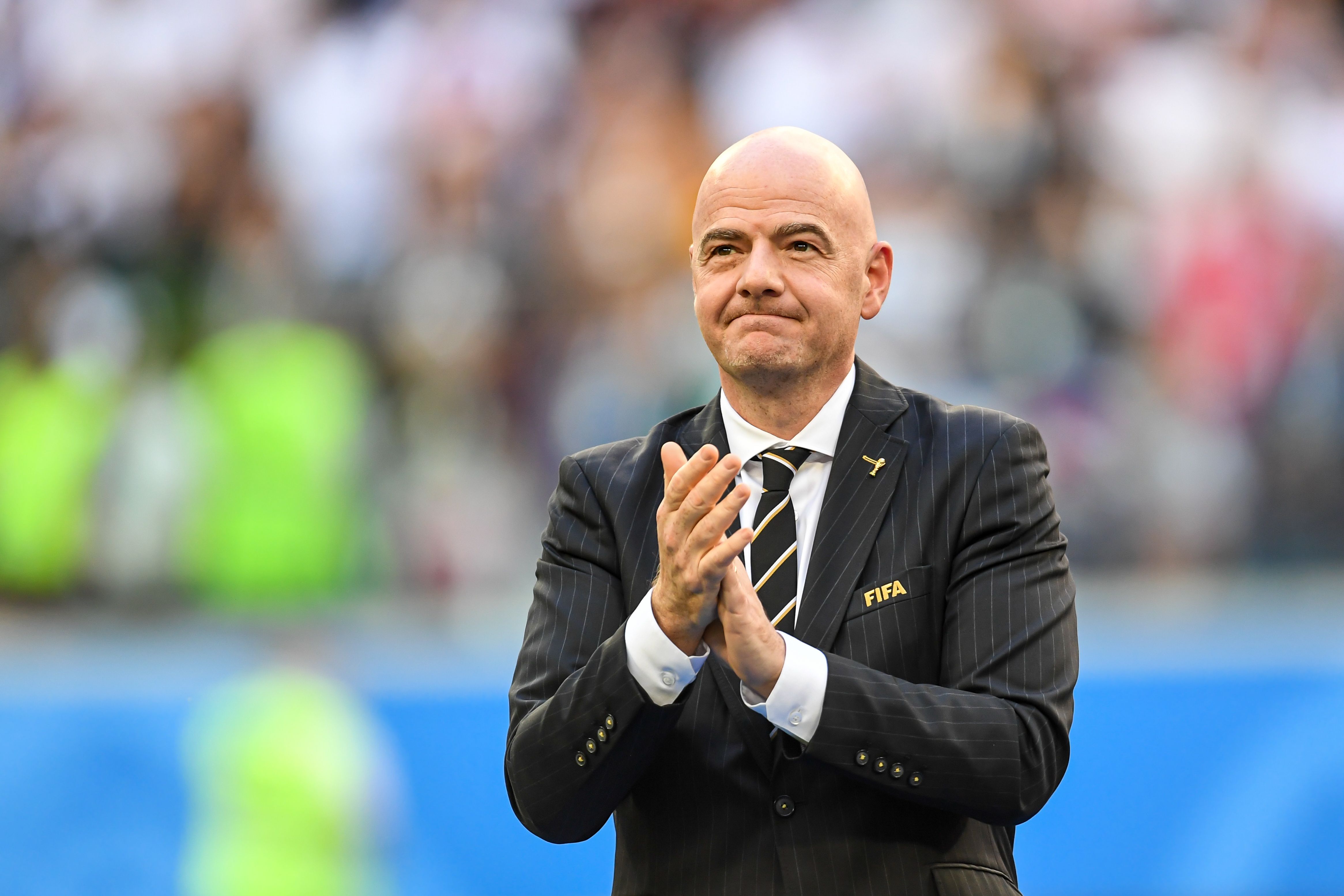 Saint,Petersburg,,Russia:,14,July,2018,Fifa,President,Gianni,Infantino