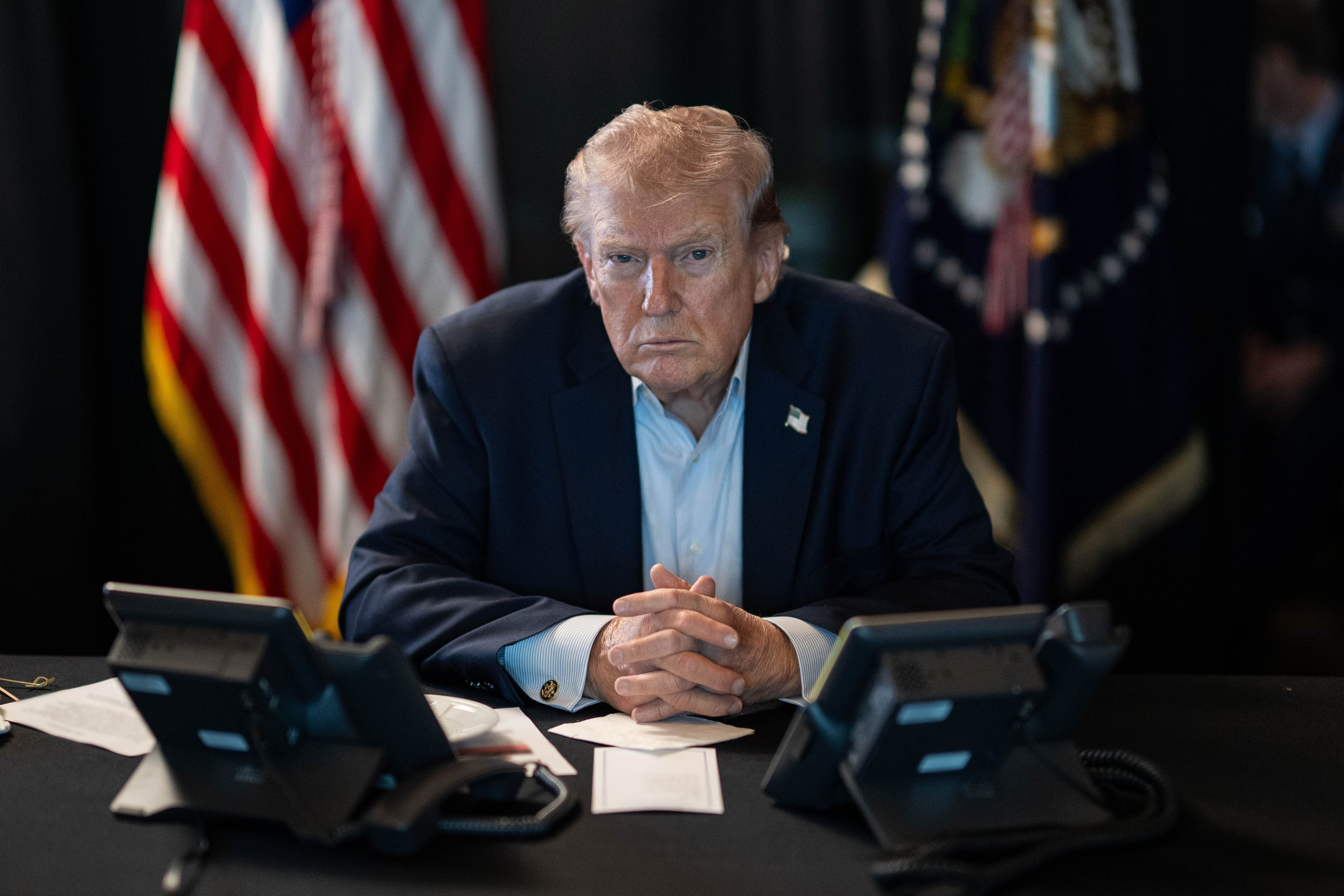 President,Donald,J.,Trump,Oversees,Operation,Epic,Fury,At,Mar-a-lago,