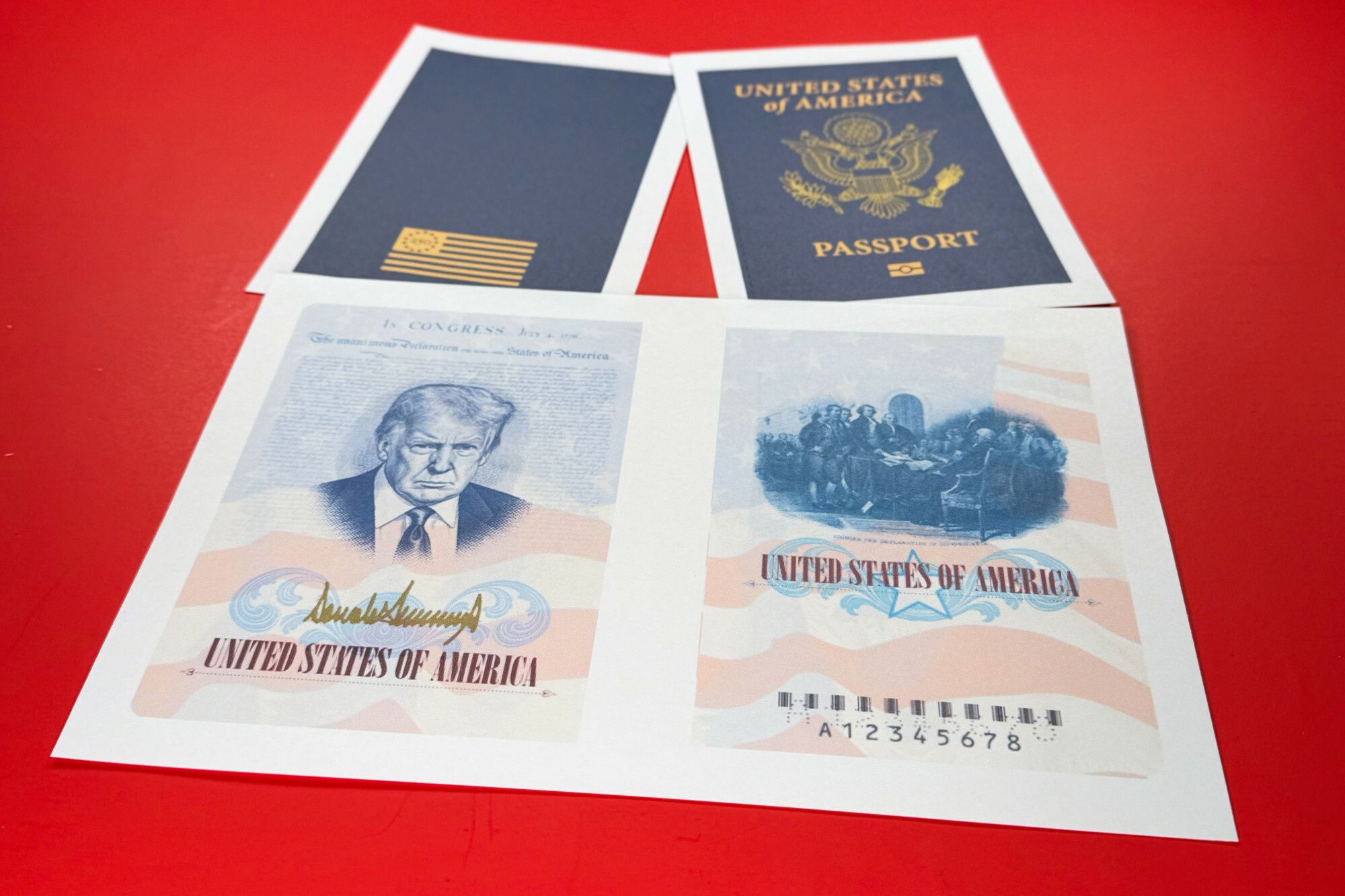 Limitowana edycja paszportu USA z okazji 250. urodzin Ameryki