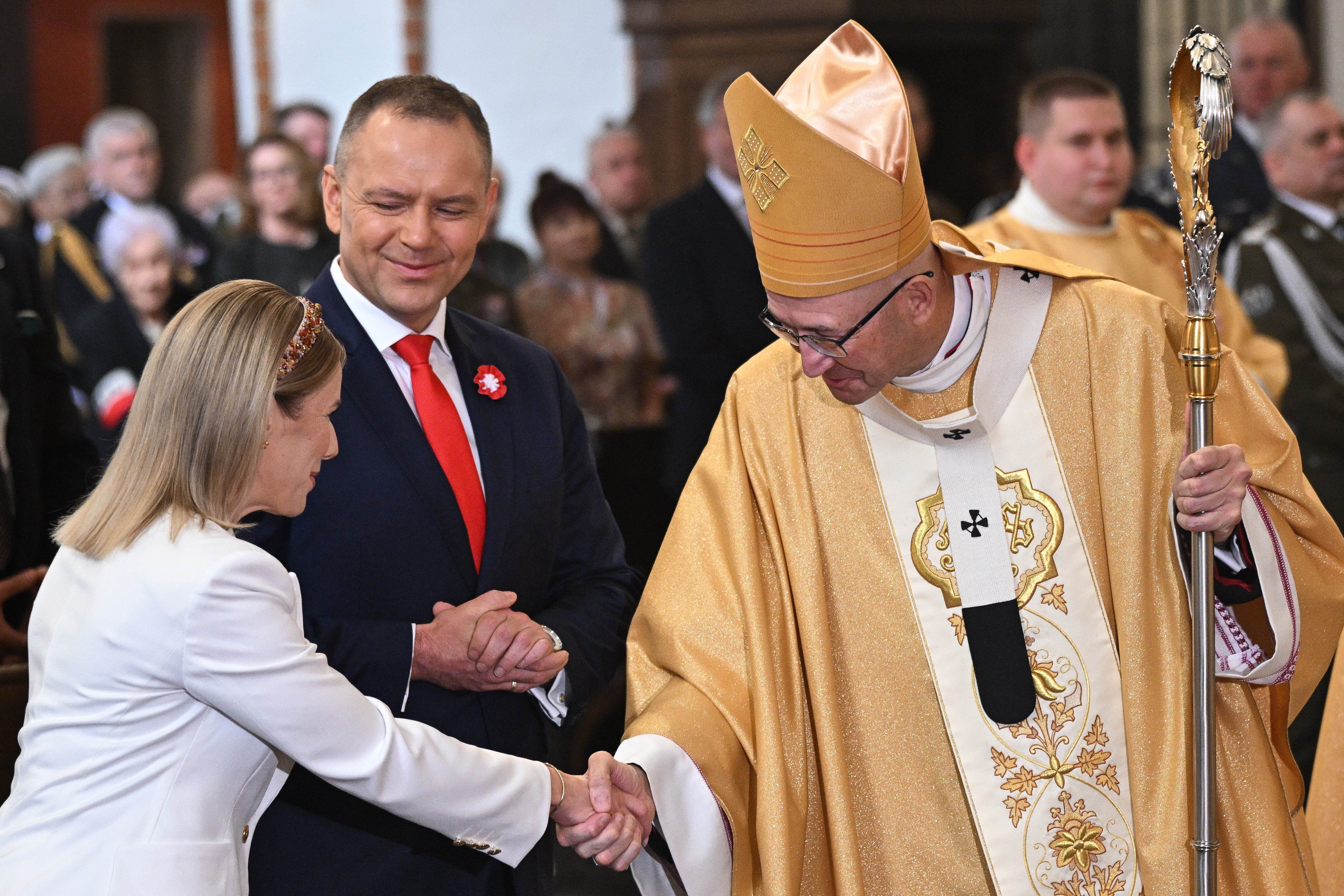 Karol Nawrocki, Marta Nawrocka, Adrian Galbas