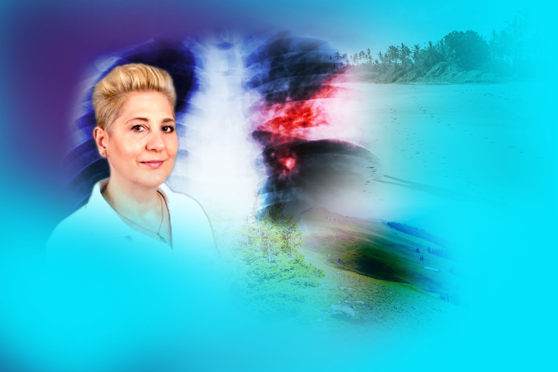 Katarzyna Czochańska diagnozę raka płuca usłyszała cztery lata temu.