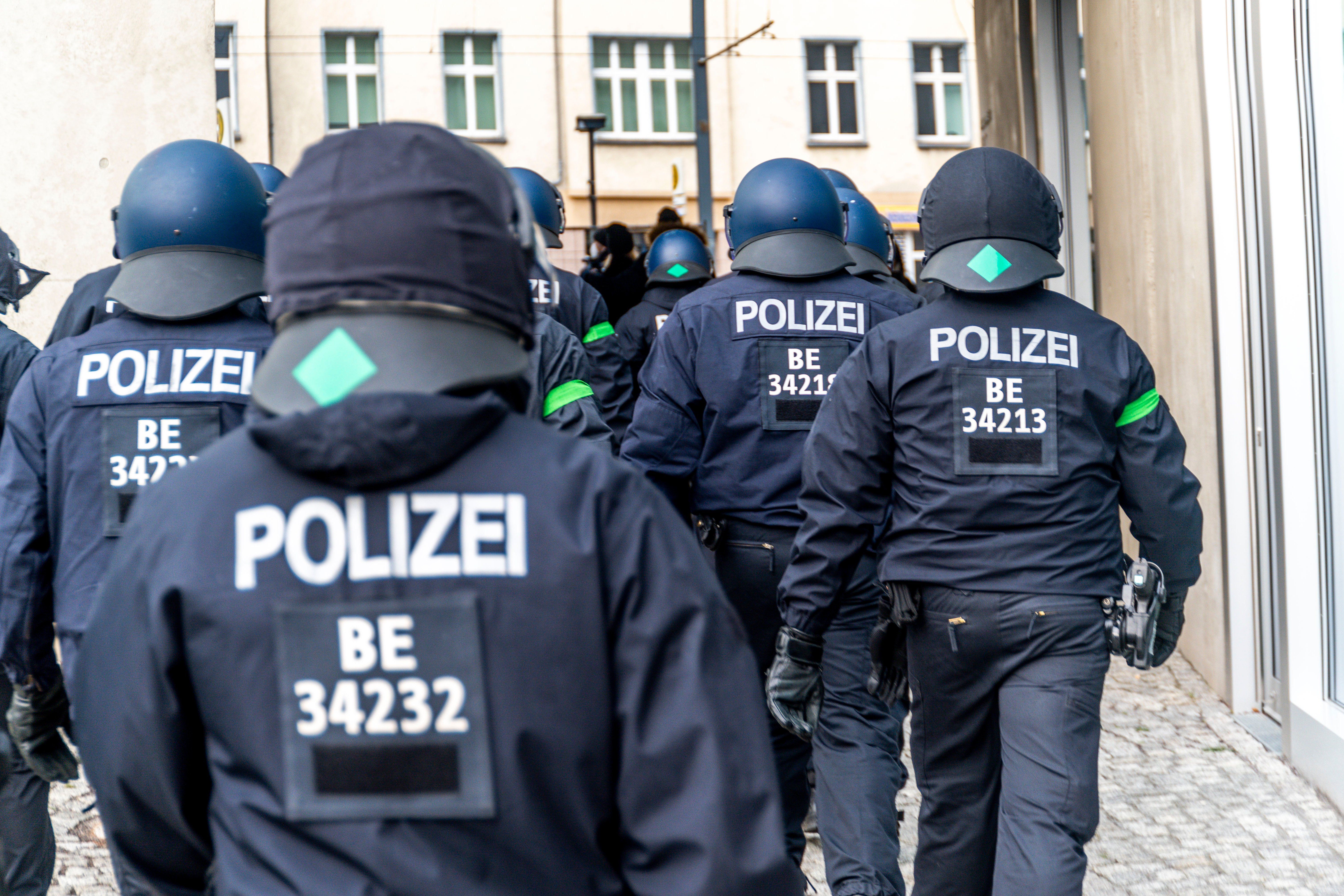 Corona,Demonstrators,In,Berlin,On,Rosa-luxemburg-platz,On,March,28,,21.