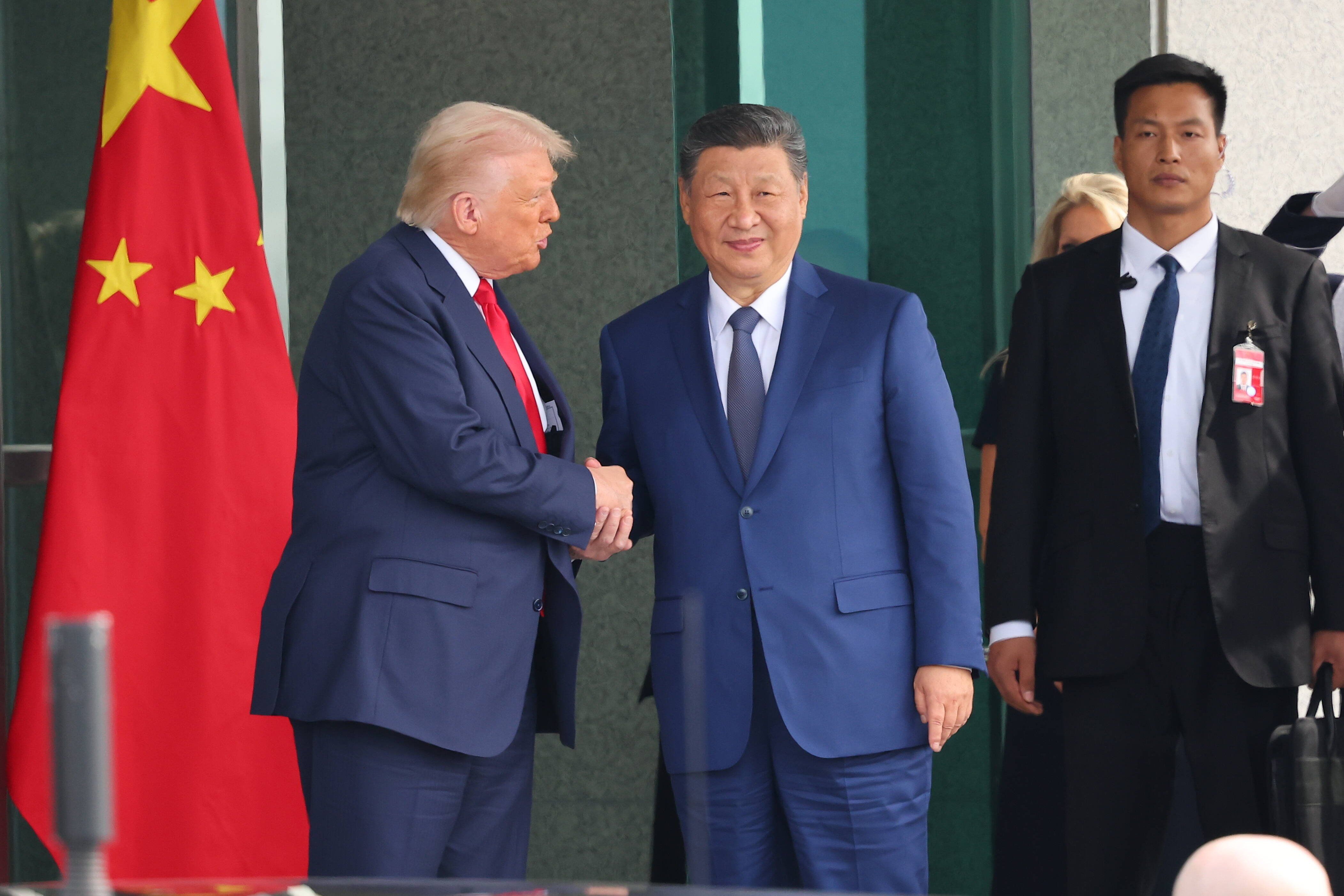 Trump. Xi