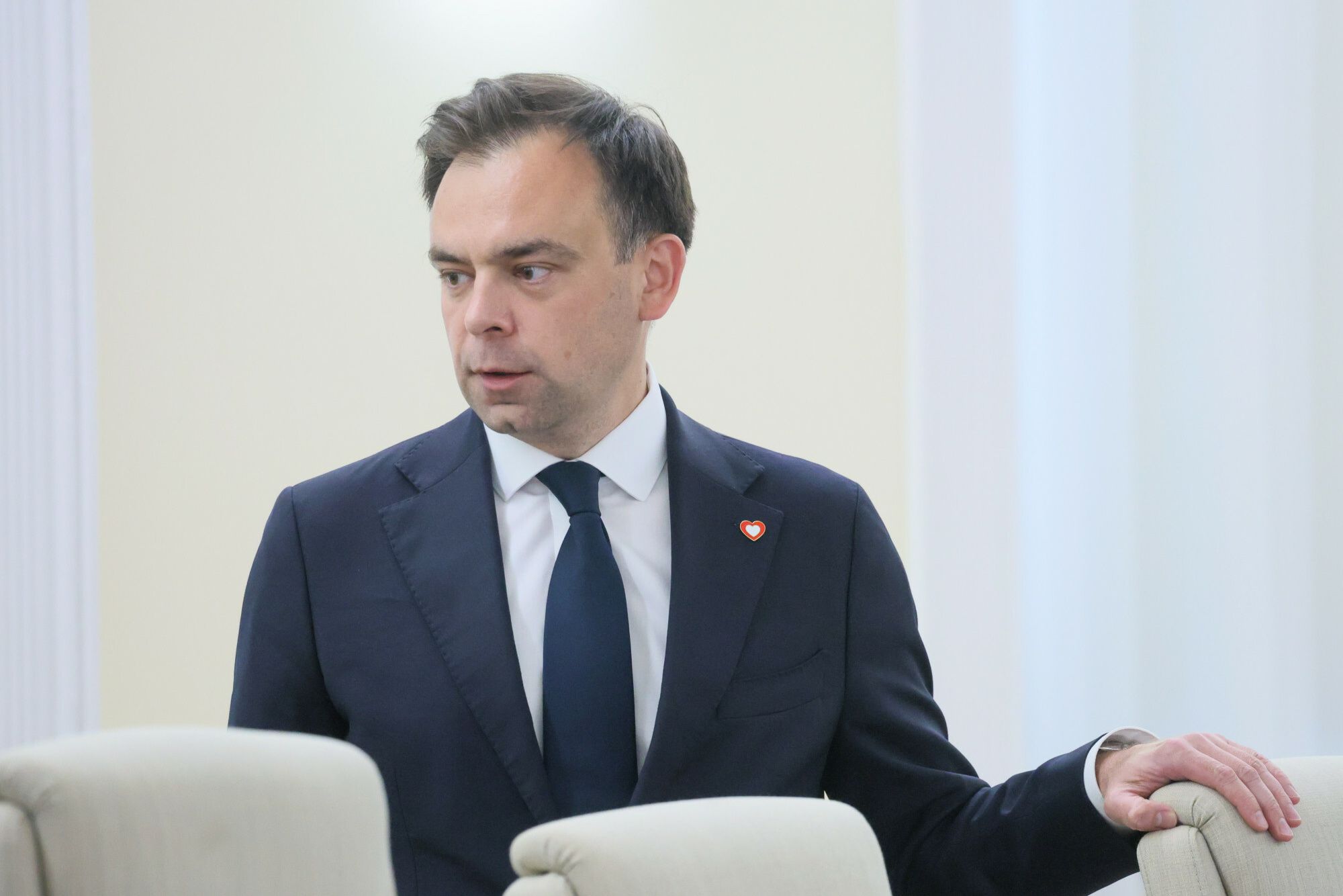 Minister finansów i gospodarki Andrzej Domański