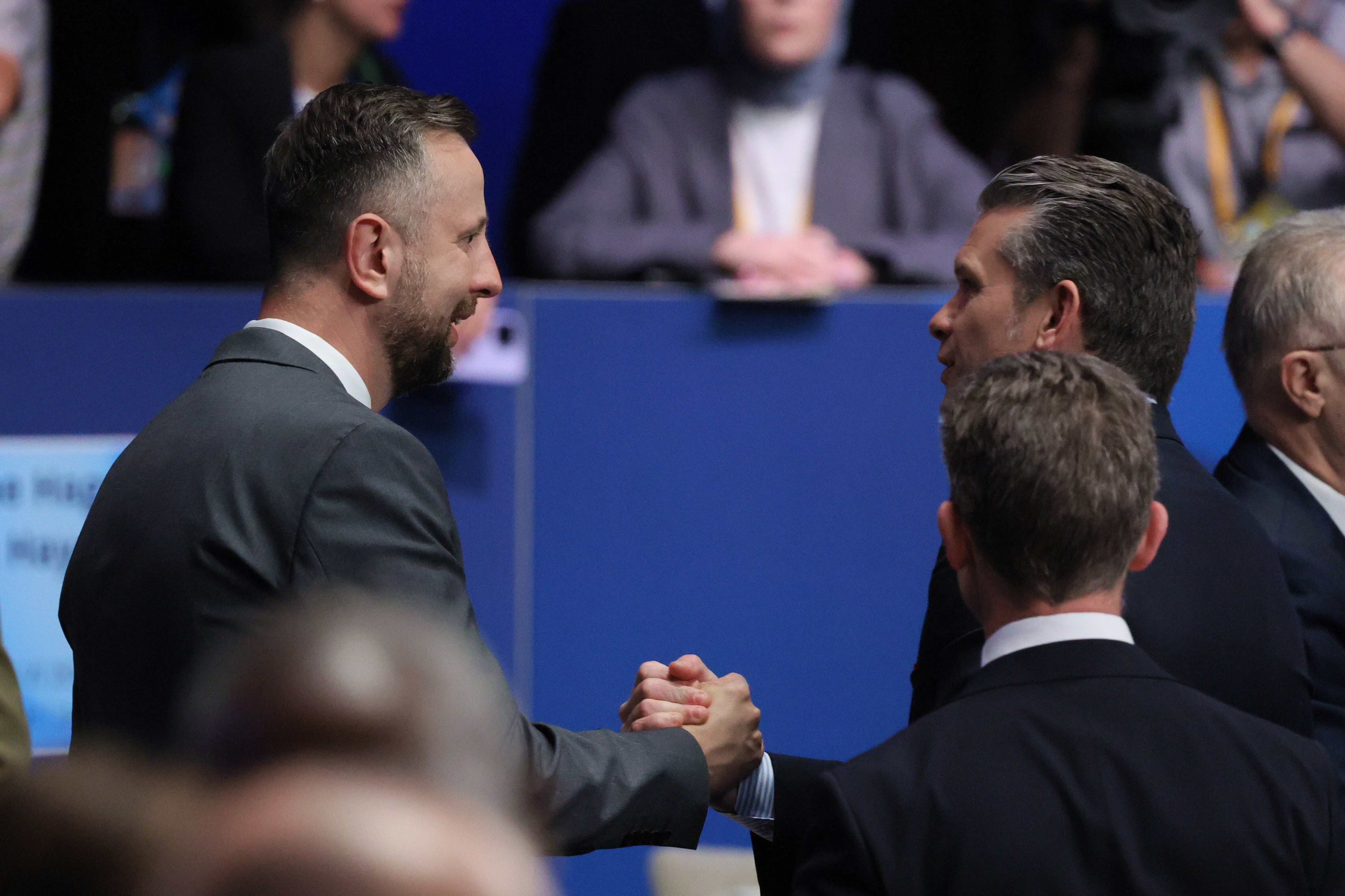 Władysław Kosiniak-Kamysz i Pete Hegseth.