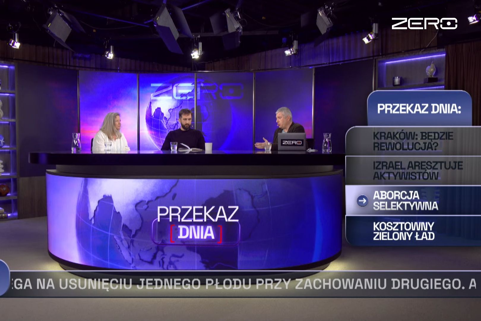 Natalia Broniarczyk, Cezary Boryszewskie, Igor Zalewski.