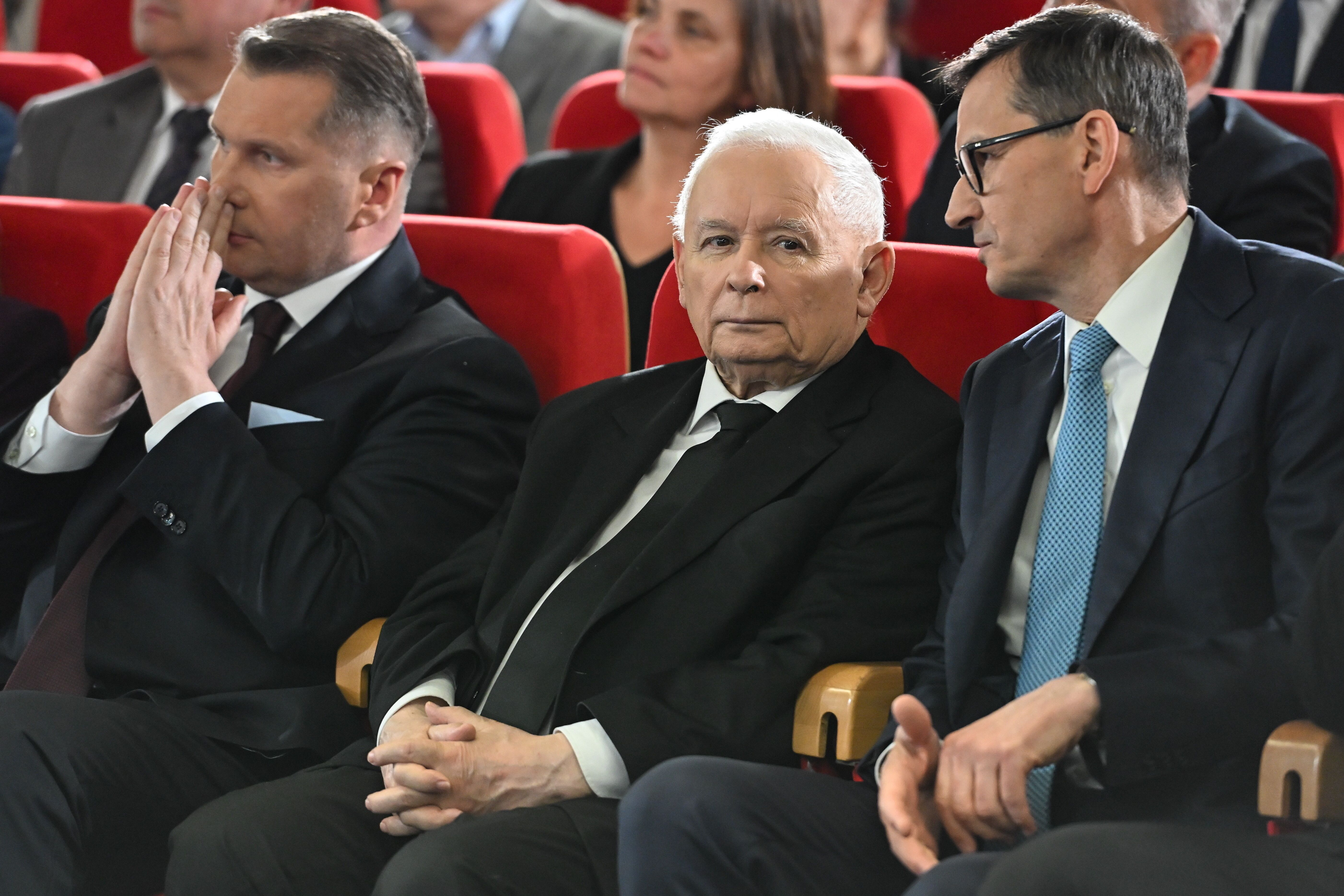 Jarosław Kaczyński, Mateusz Morawiecki, Przemysław Czarnek