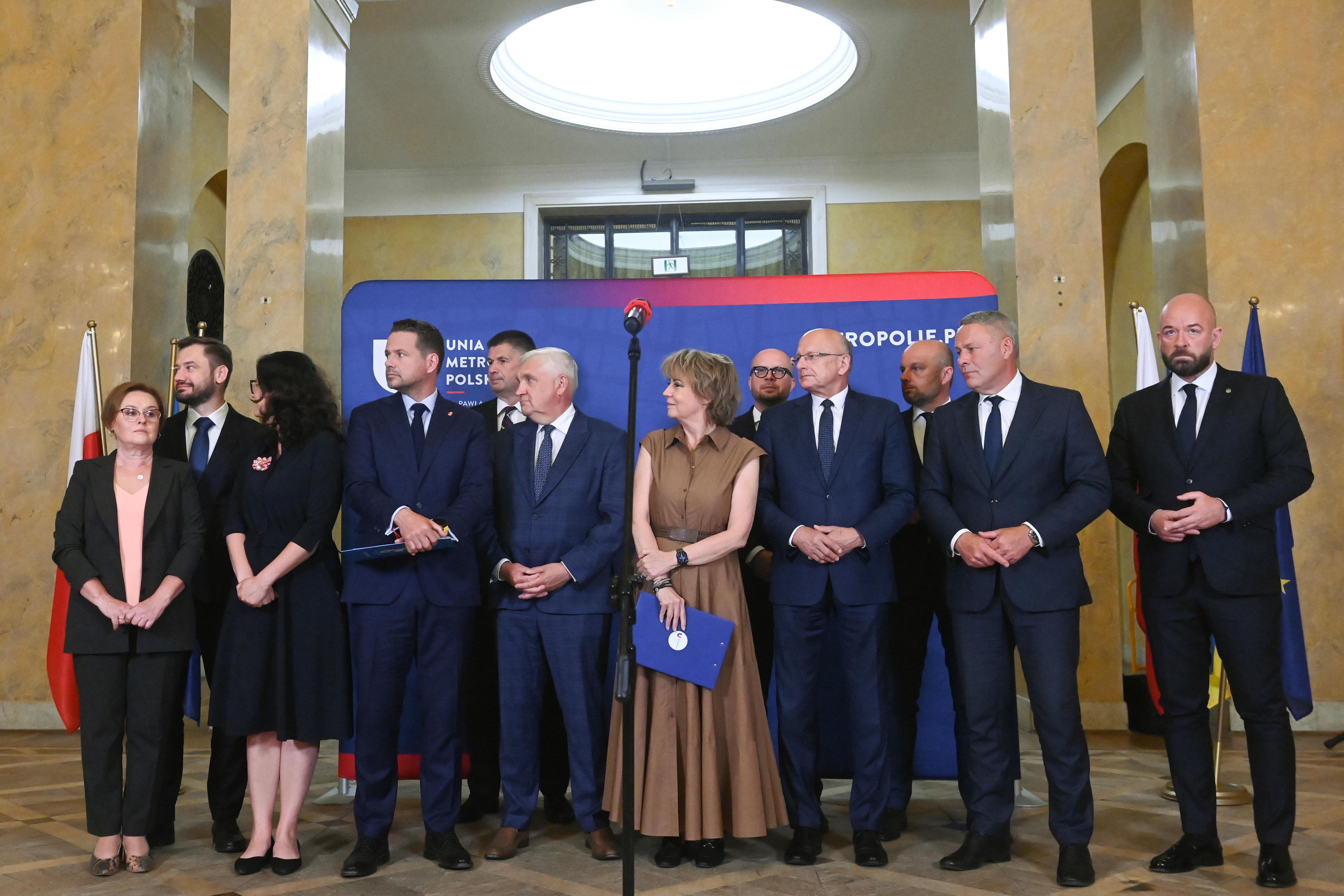 Jacek Sutryk Konrad Fijołek Rafał Trzaskowski, Krzysztof Żuk, Hanna Zdanowska, Tadeusz Truskolaski, Aleksandra Dulkiewicz Aleksander Miszalski