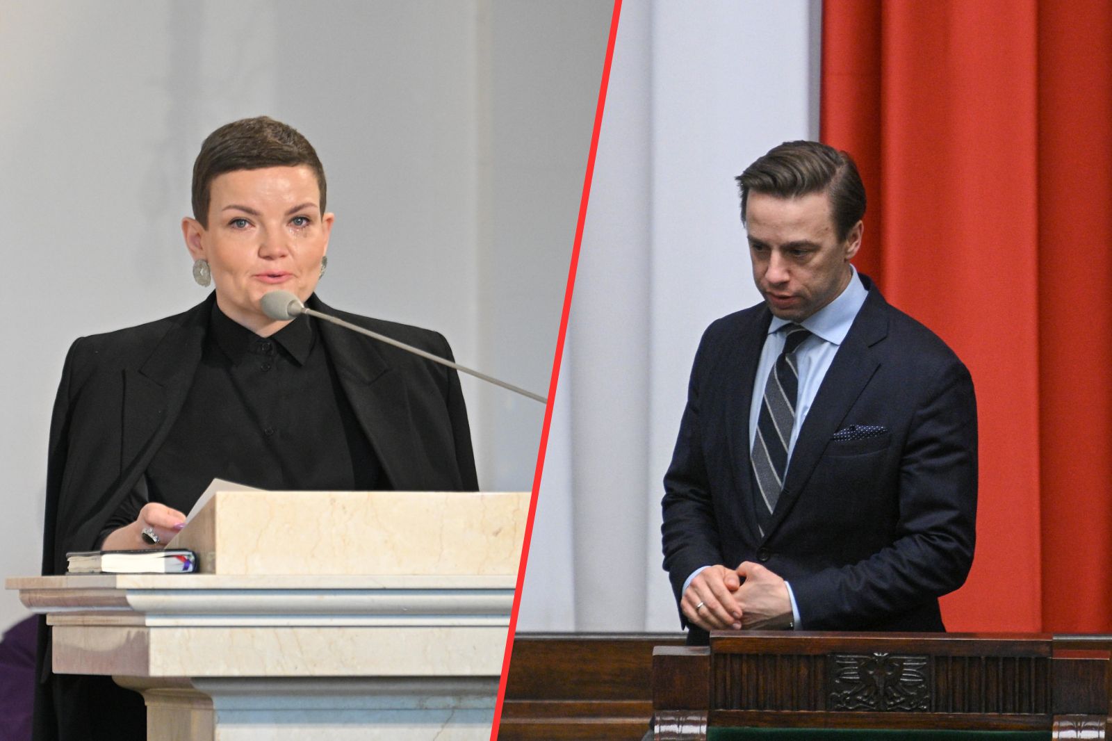 Marta Cienkowska, Krzysztof Bosak.