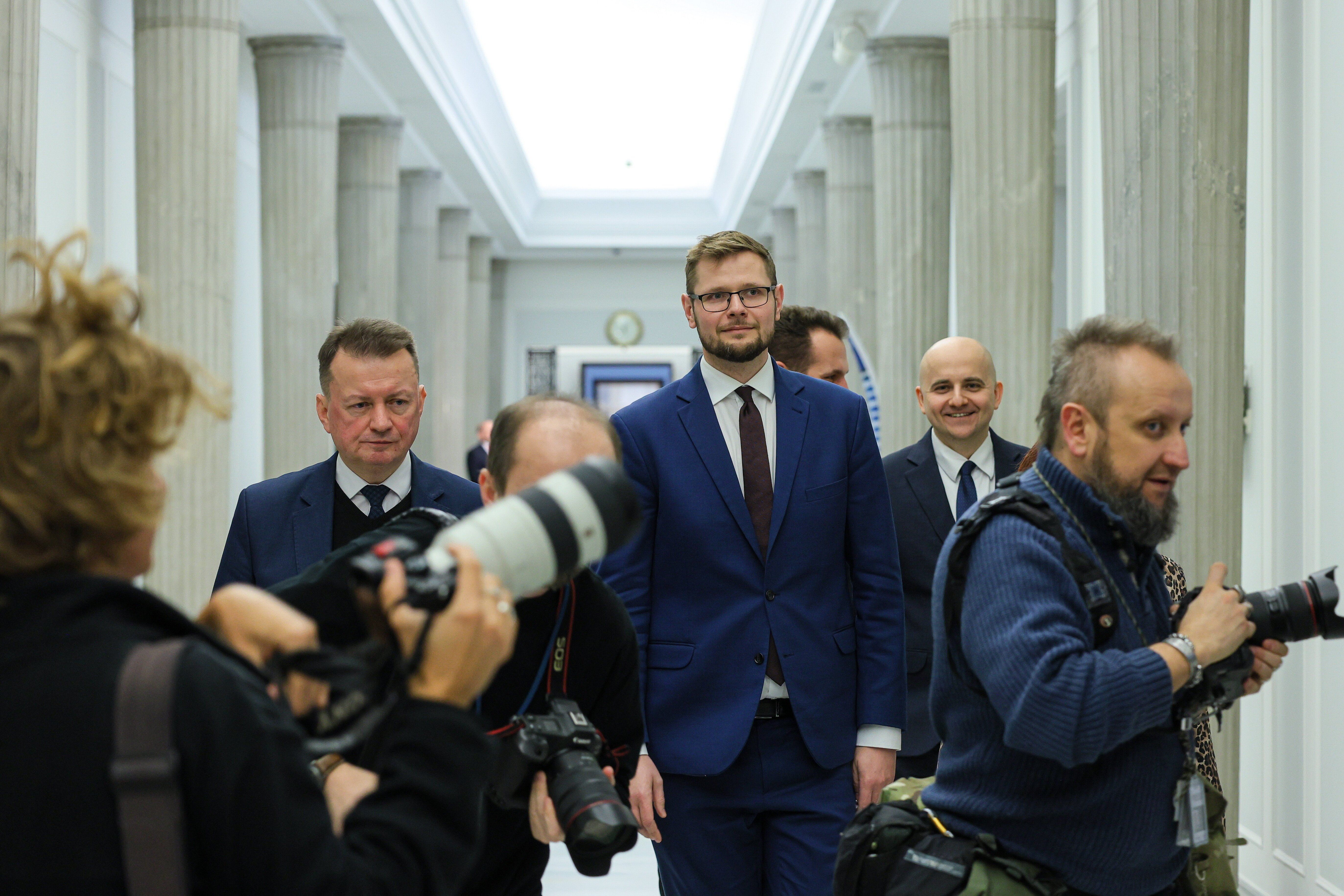 Mariusz Błaszczak, Michał Woś, Dariusz Matecki