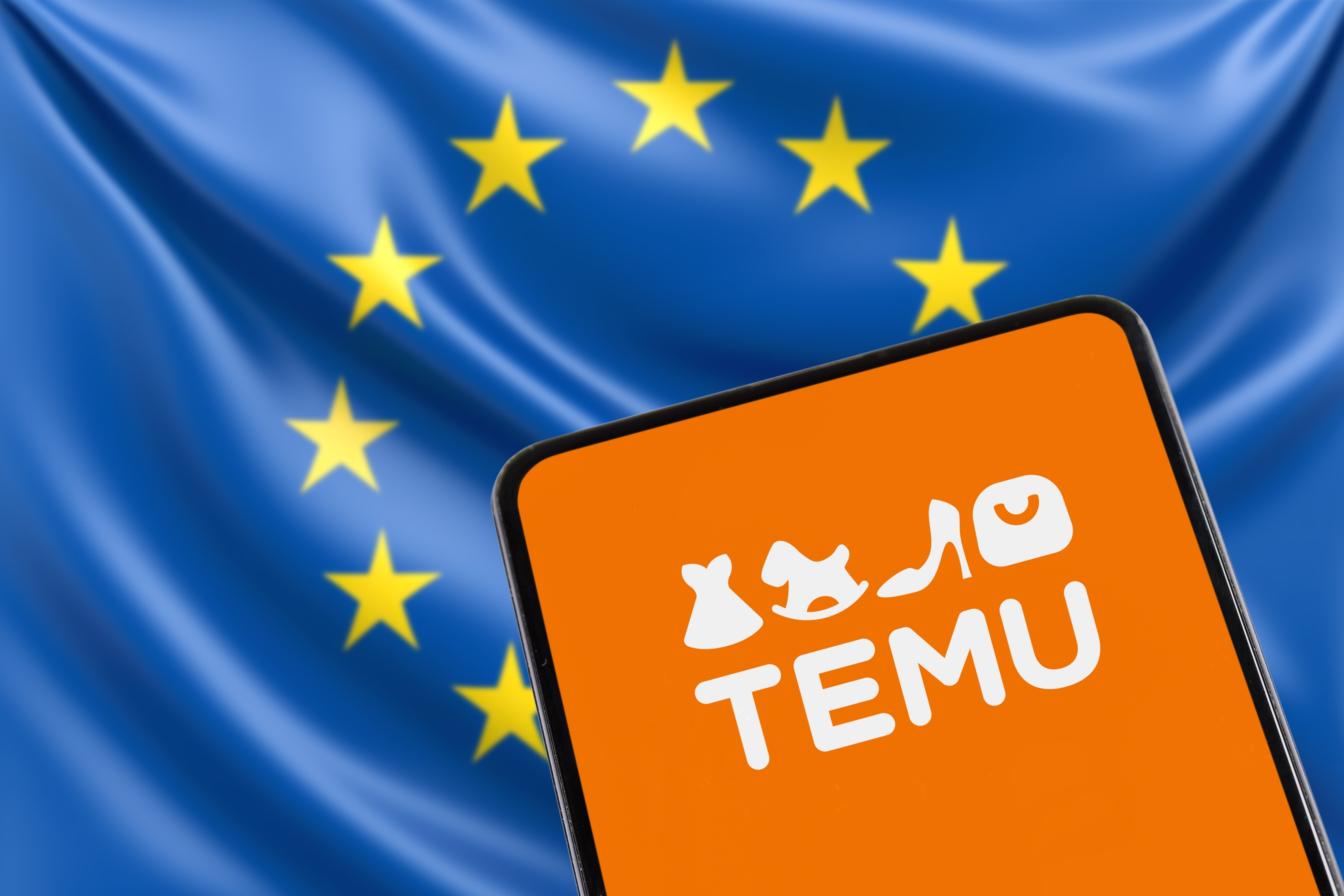 Stuttgart,,Germany,-,February,8,,2025:,Temu,Logo,Online,Marketplace