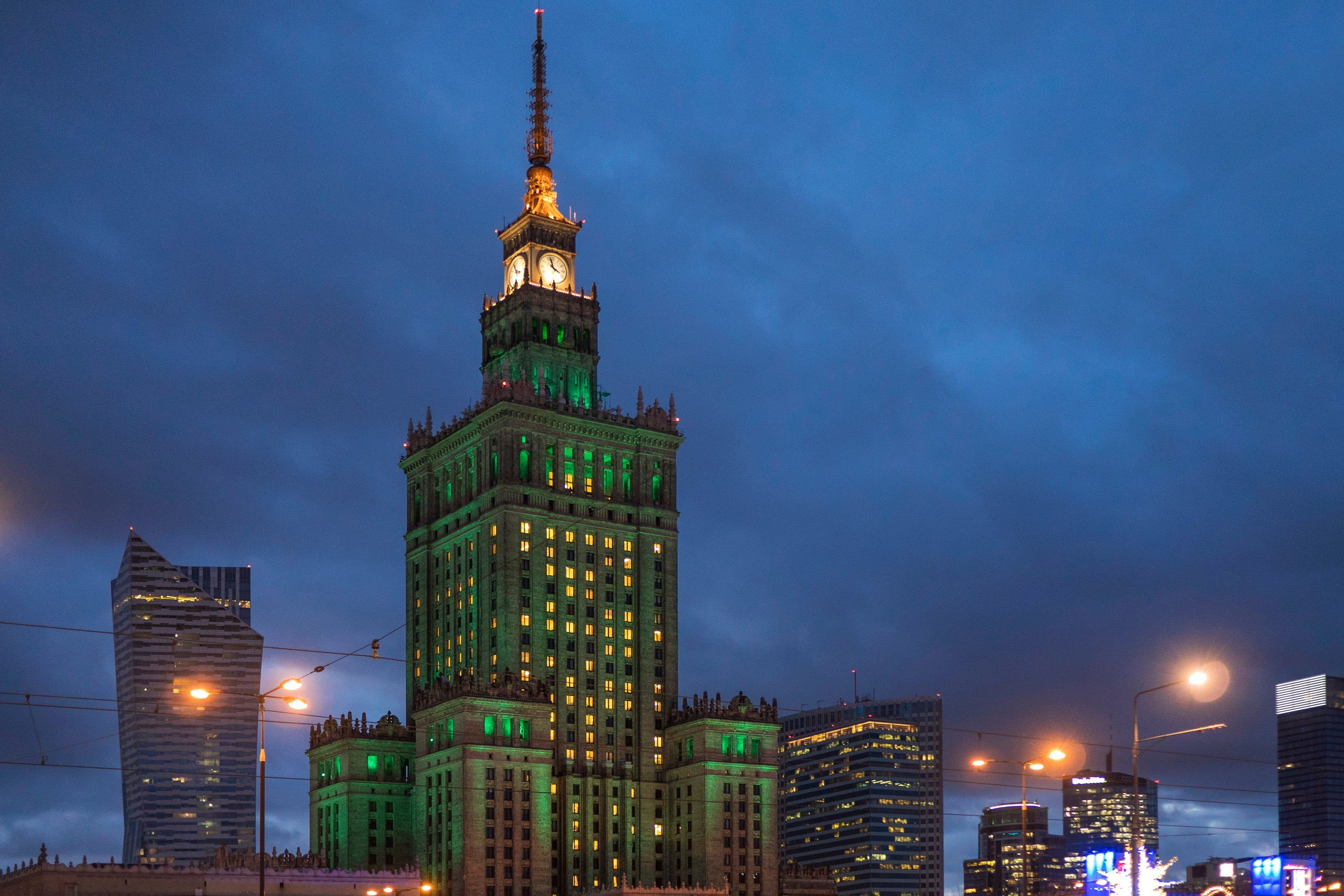Warszawa, architektura, ilustracje