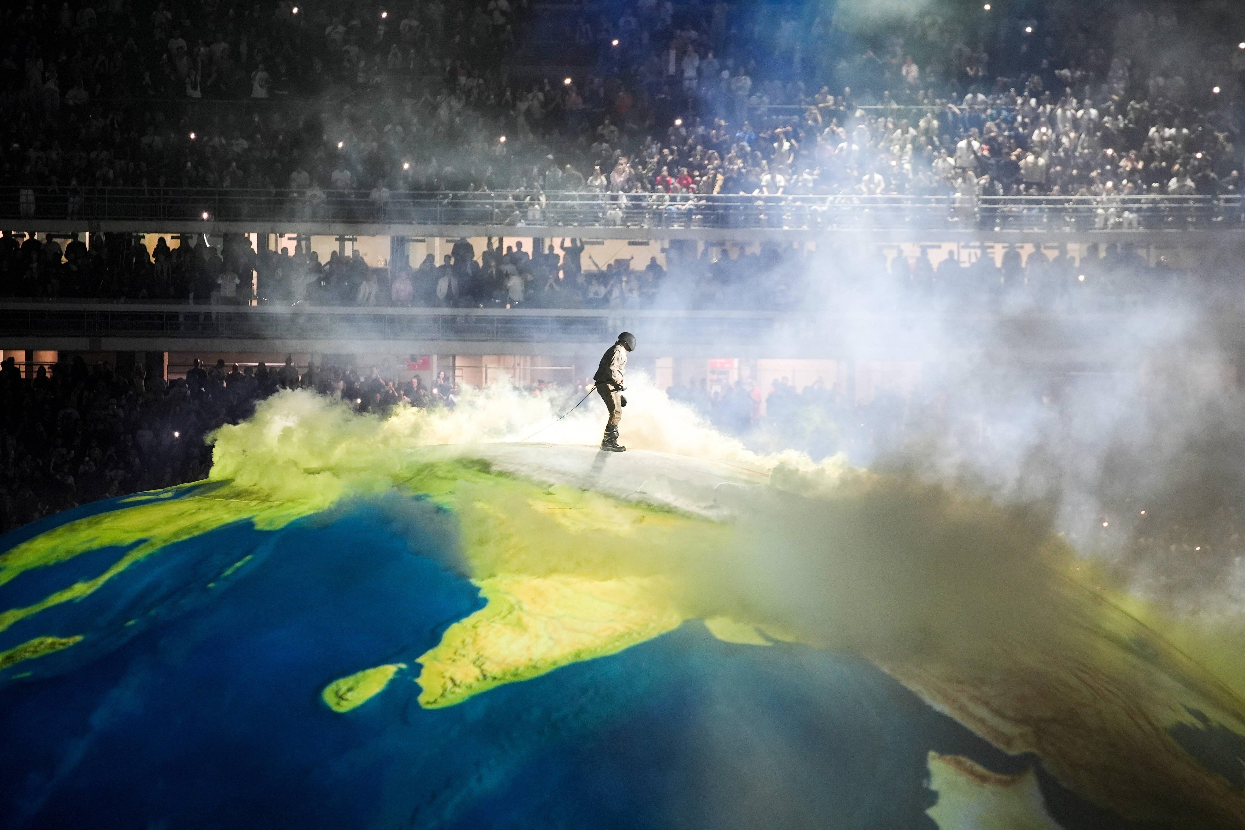 World-famous rap icon Kanye West performs in Istanbul for the first time
