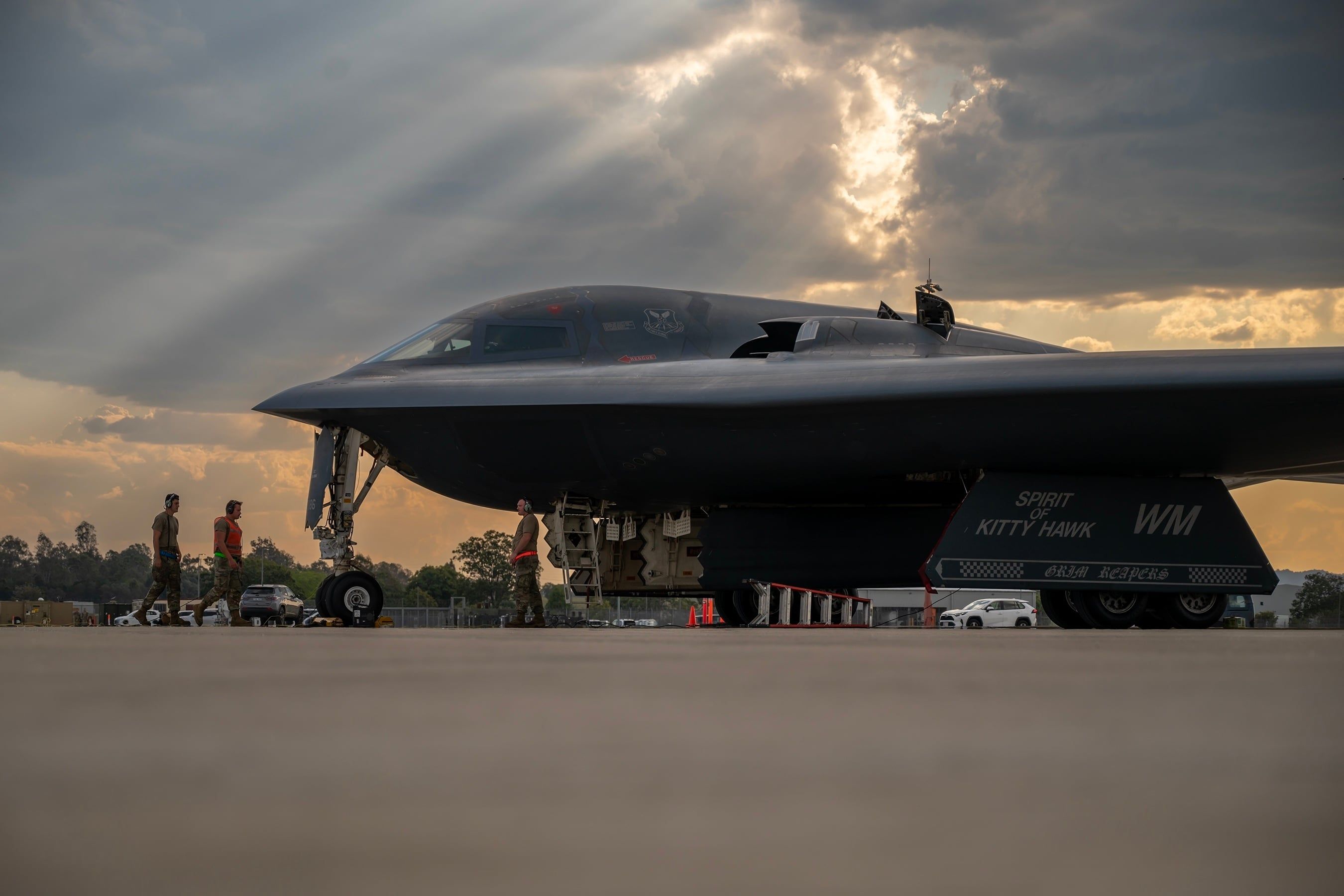 U.s.,Air,Force,Airmen,Assigned,To,The,110th,Expeditionary,Bomb