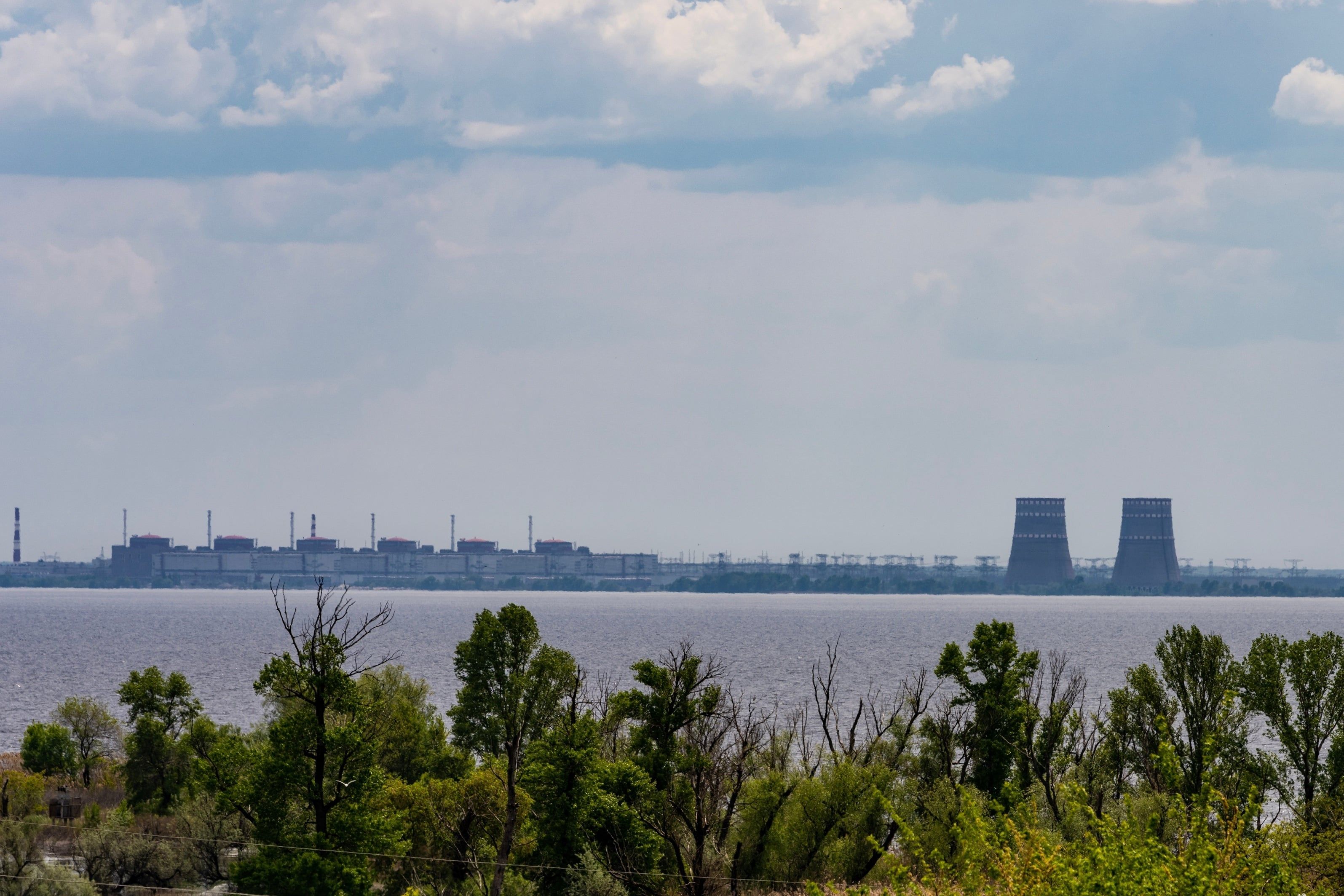 Zaporoska Elektrownia Atomowa.