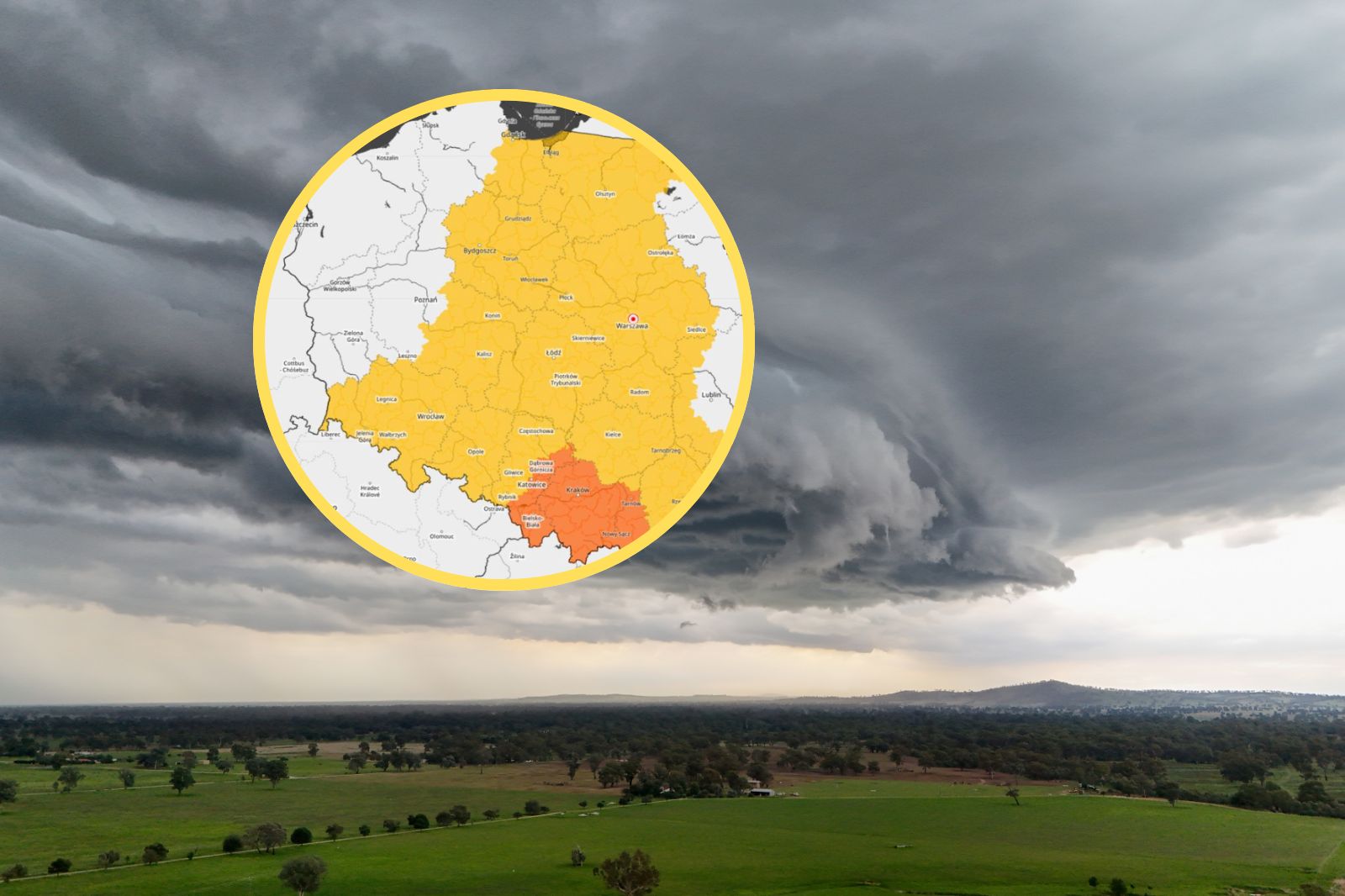 Przez Polskę przejdą groźne burze.