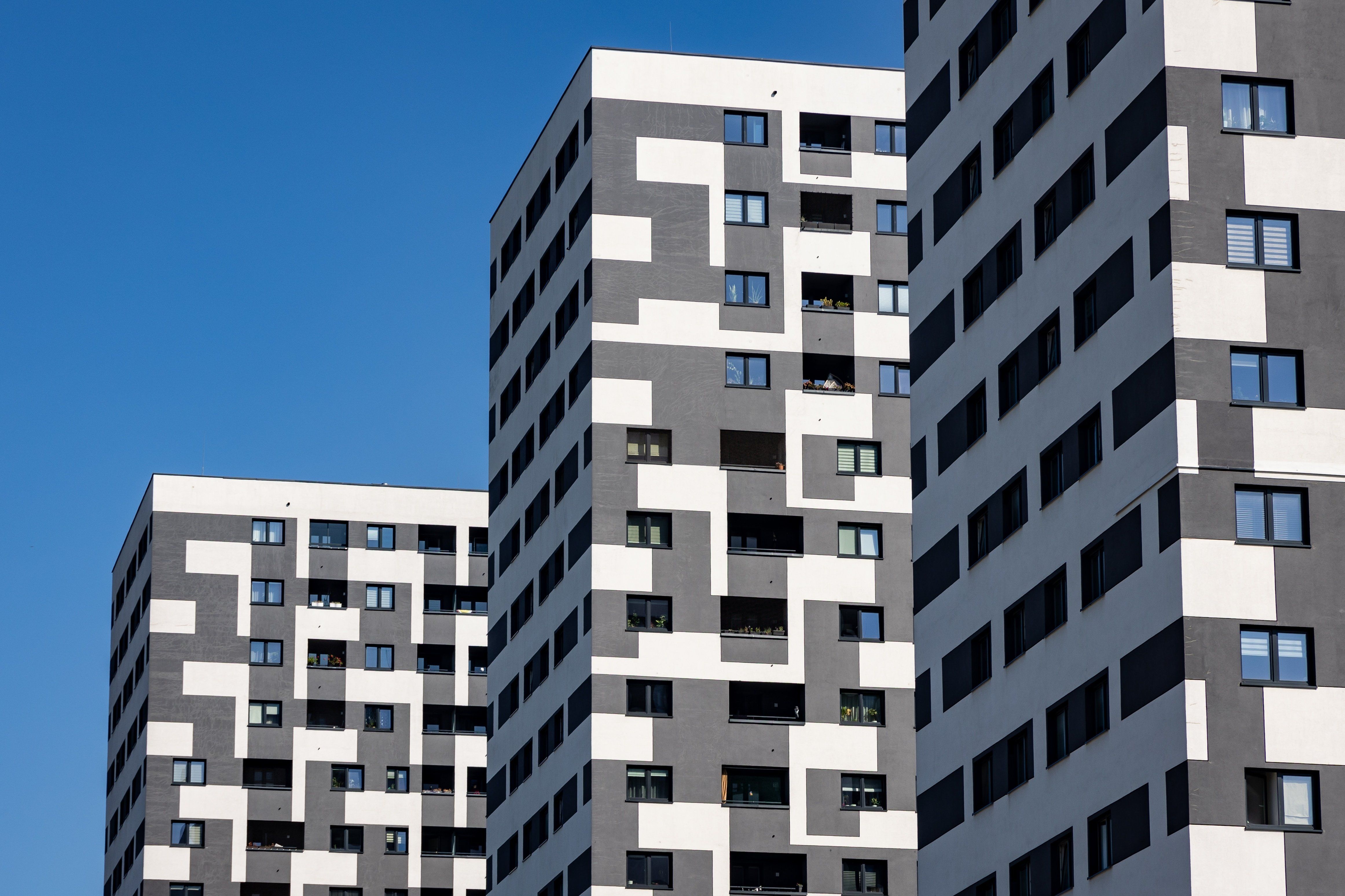 Warsaw,,Poland,-,September,17,,2023:,Modern,Residential,Buildings,In