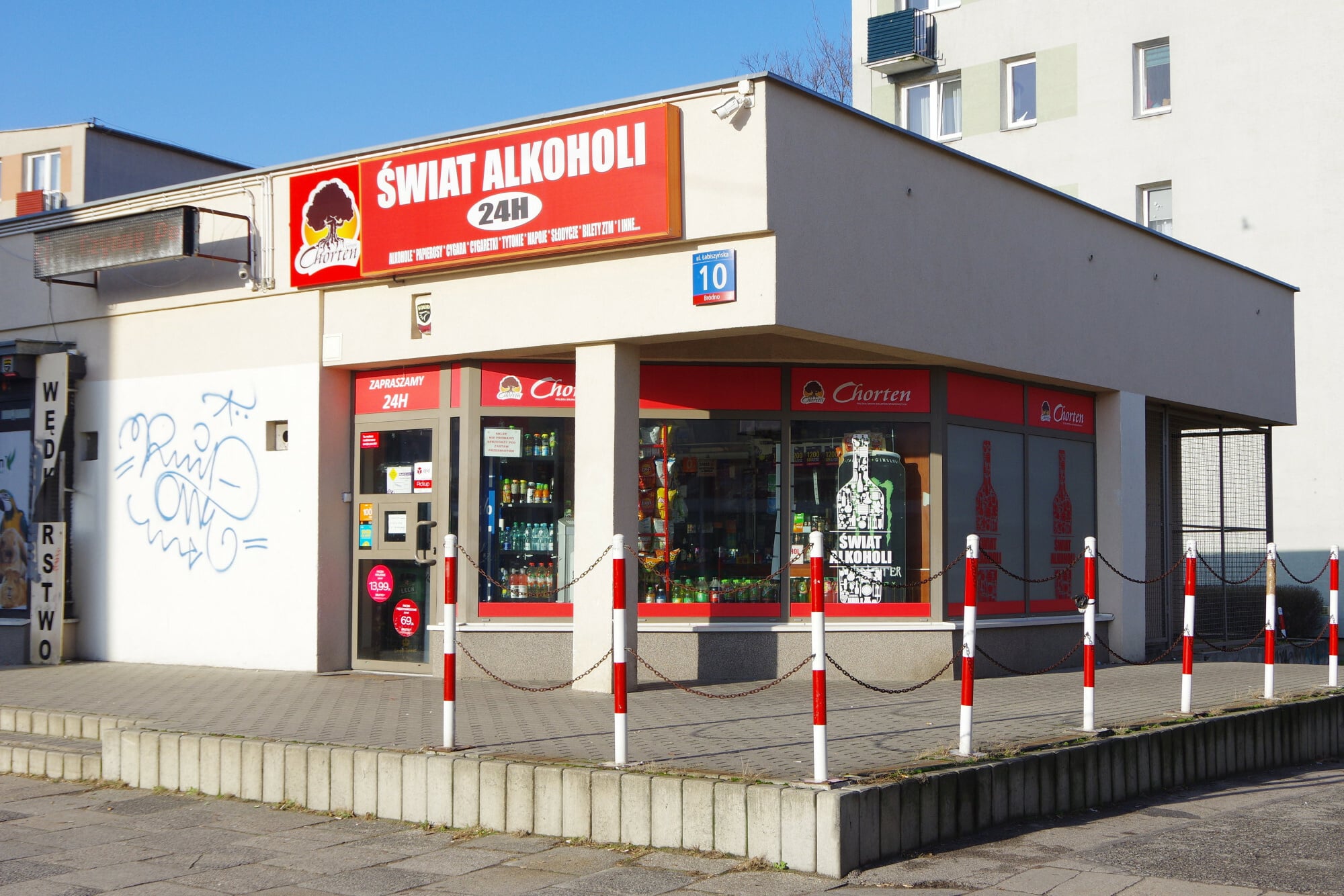 Sklep monopolowy, Warszawa