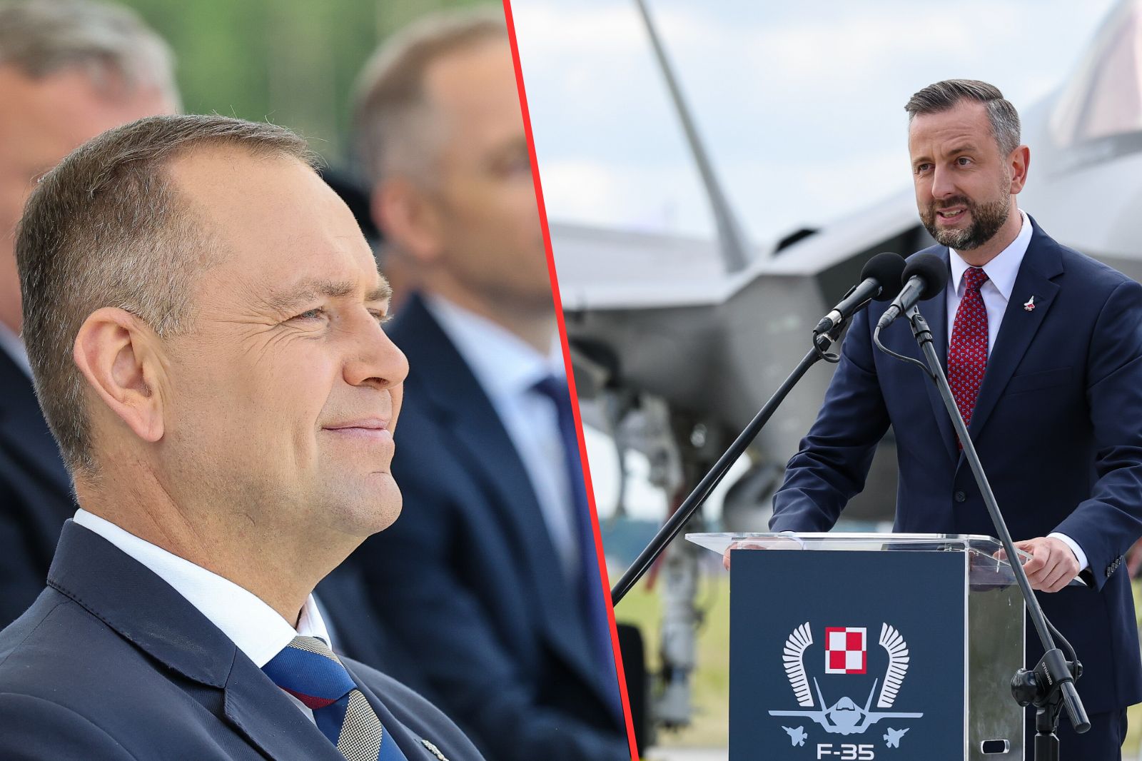 Karol Nawrocki, Władysław Kosiniak-Kamysz.