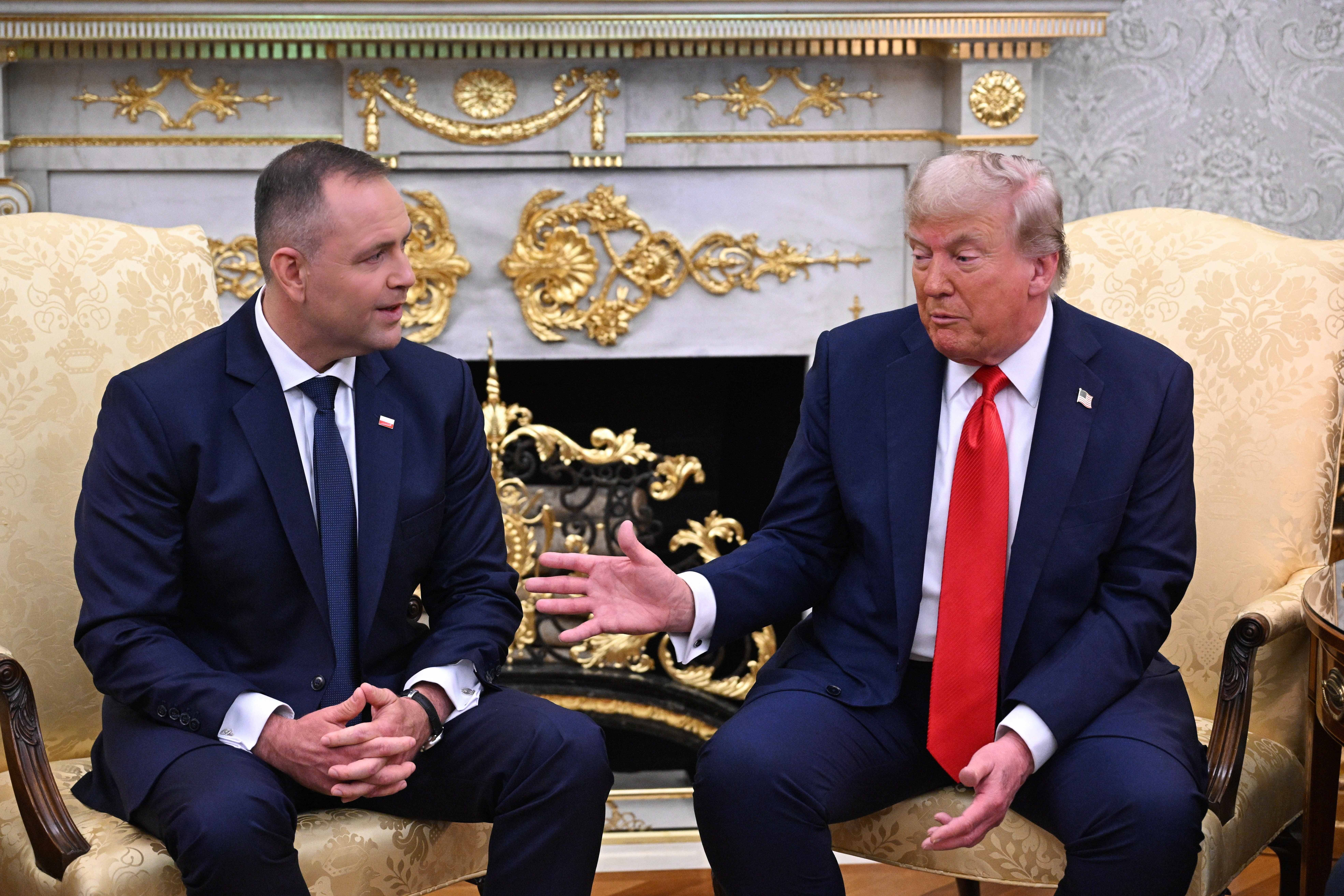 Karol Nawrocki, Donald Trump