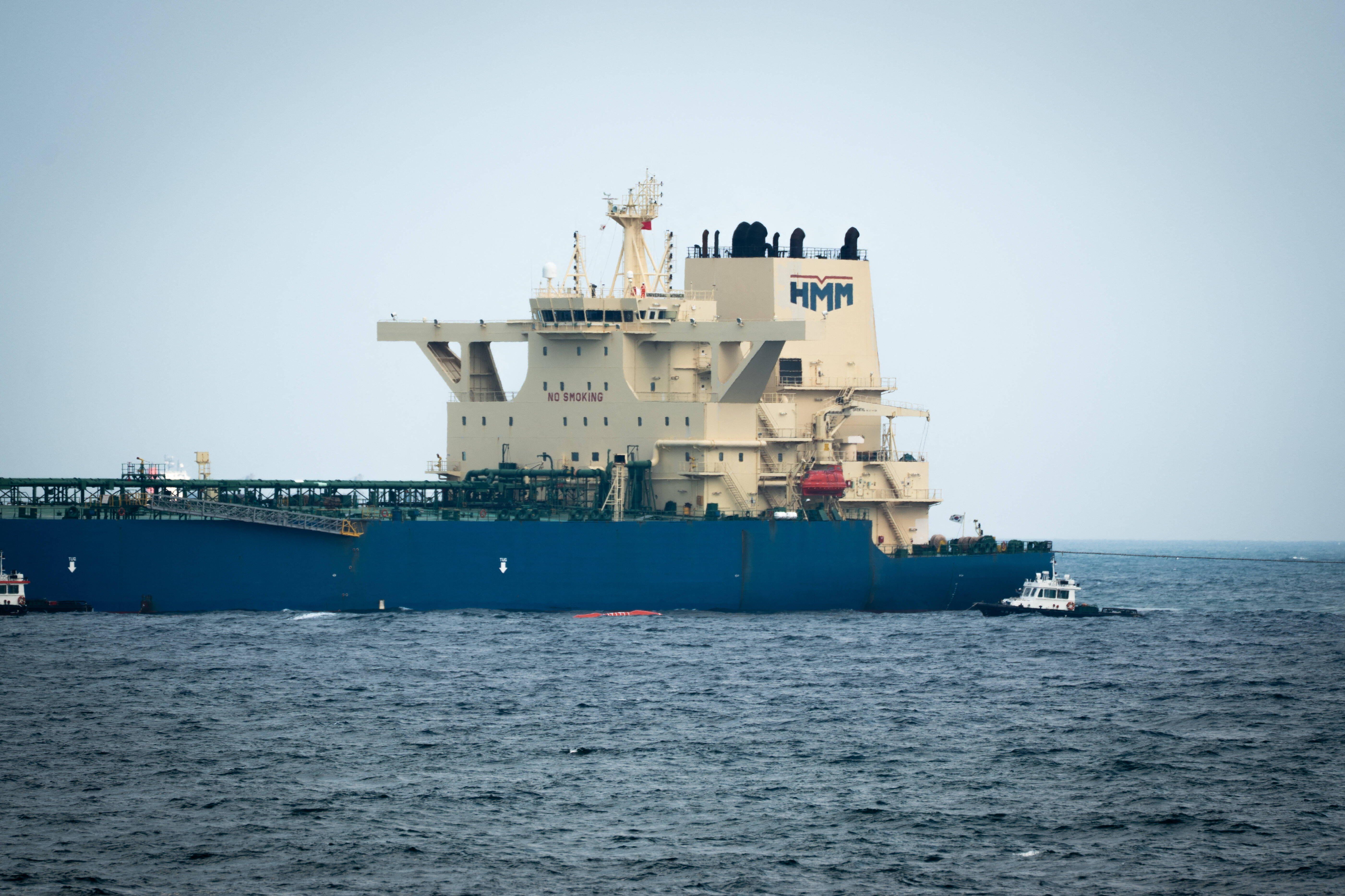 Oil tanker Universal Winner arrives in Ulsan after leaving Strait of Hormuz