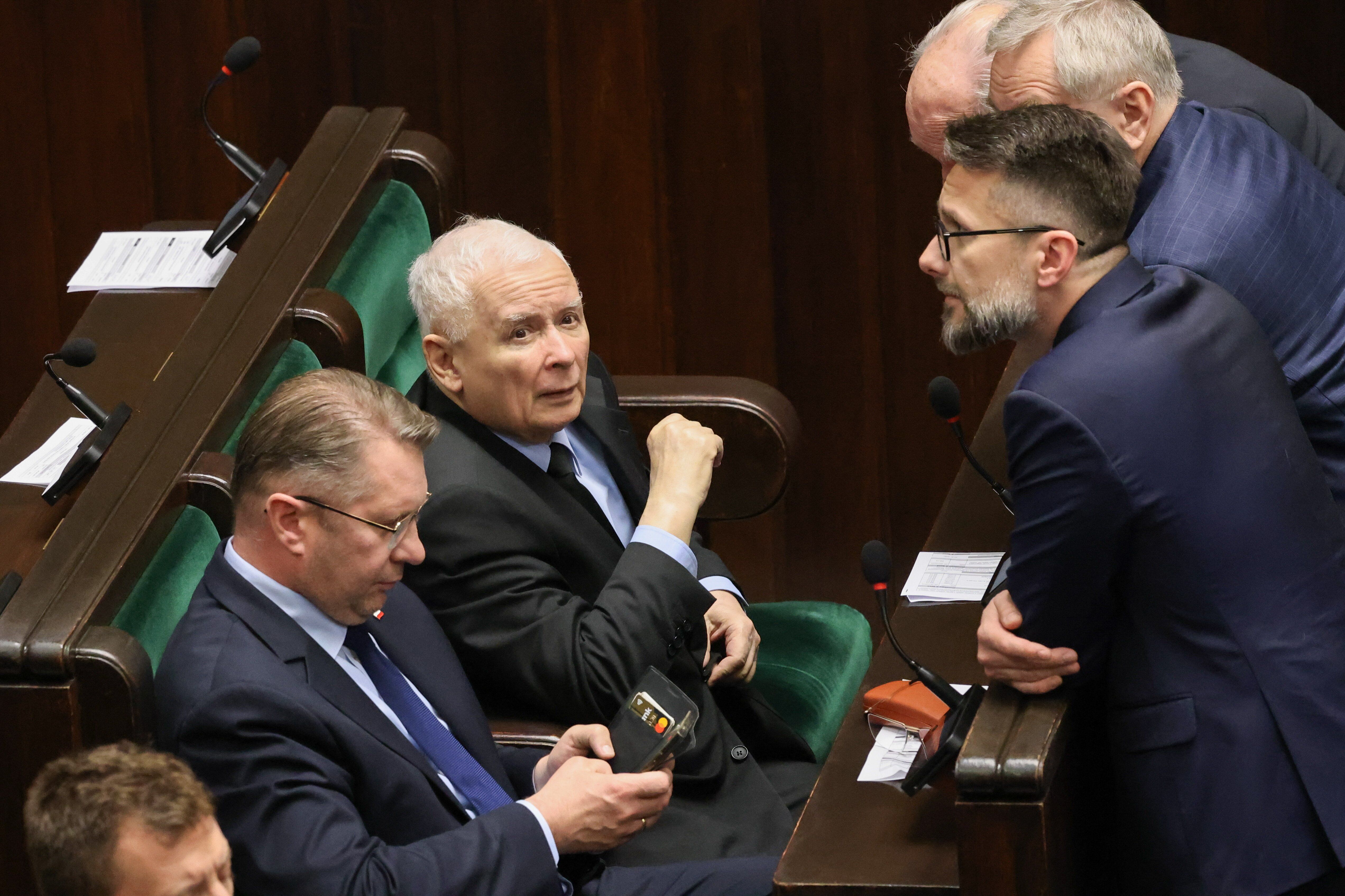 Jarosław Kaczyński, Przemysław Czarnek, Radosław Fogiel