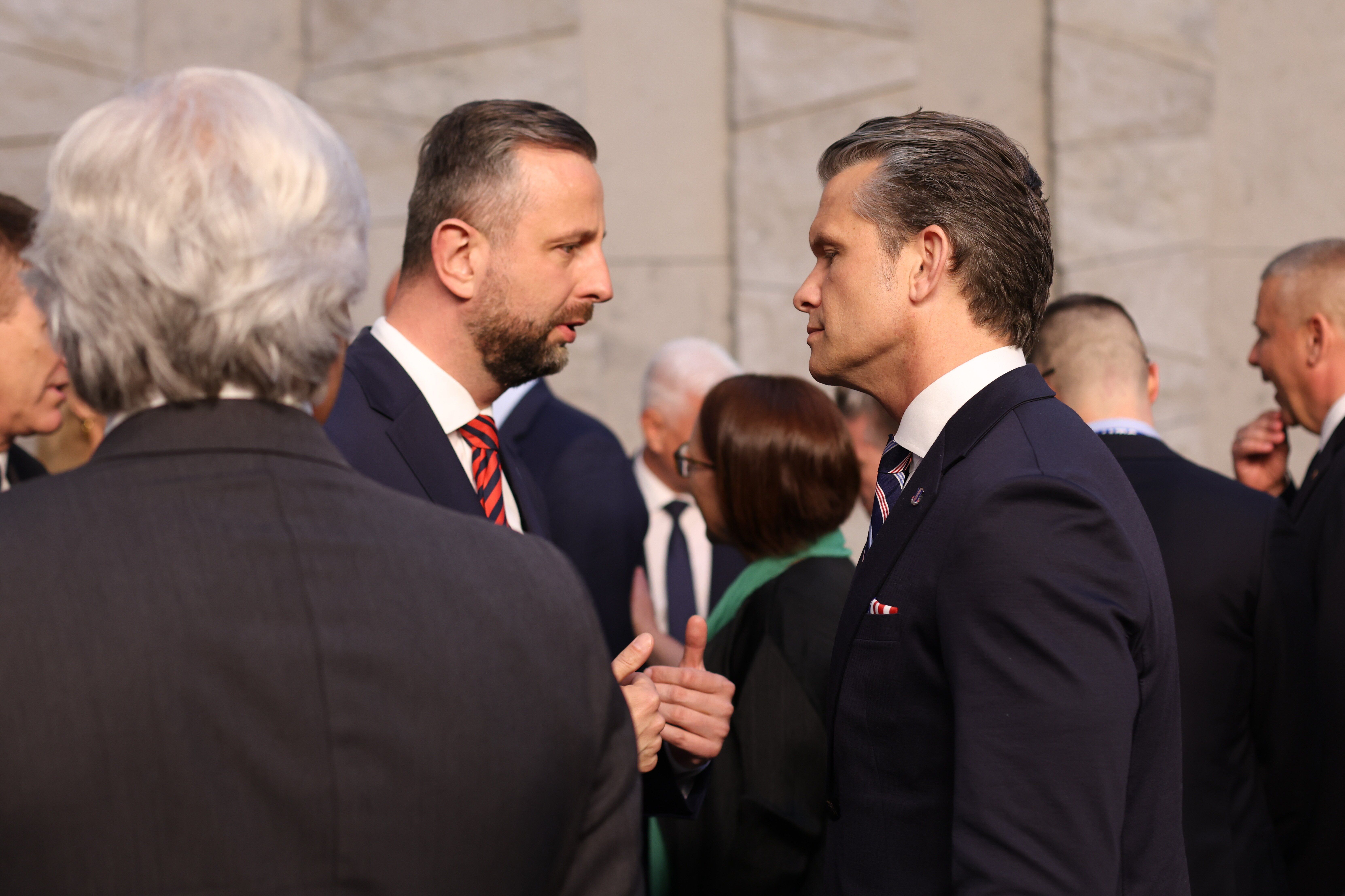 Władysław Kosiniak-Kamysz i Pete Hegseth