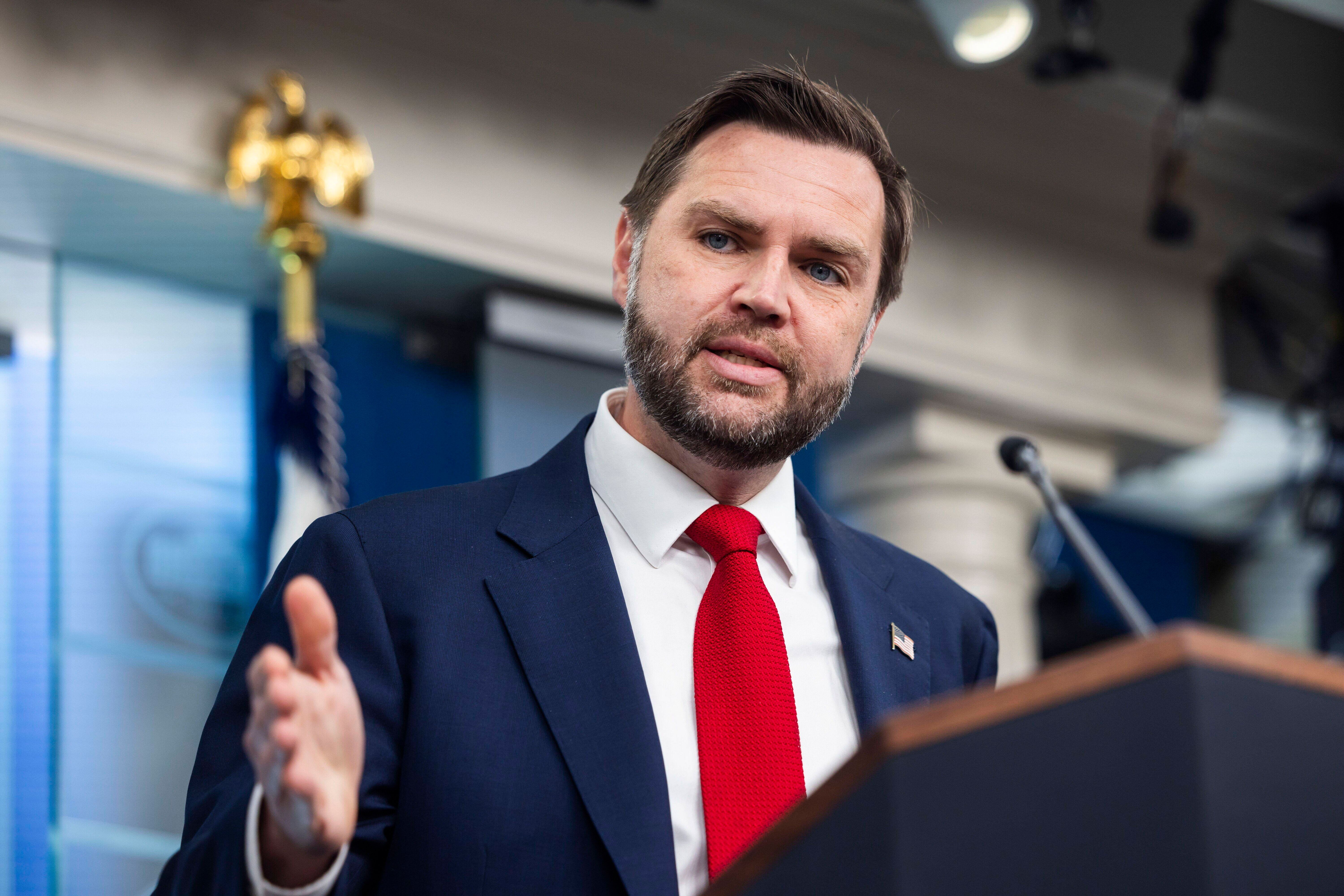 VP Vance briefs on the Iran deal from the White House