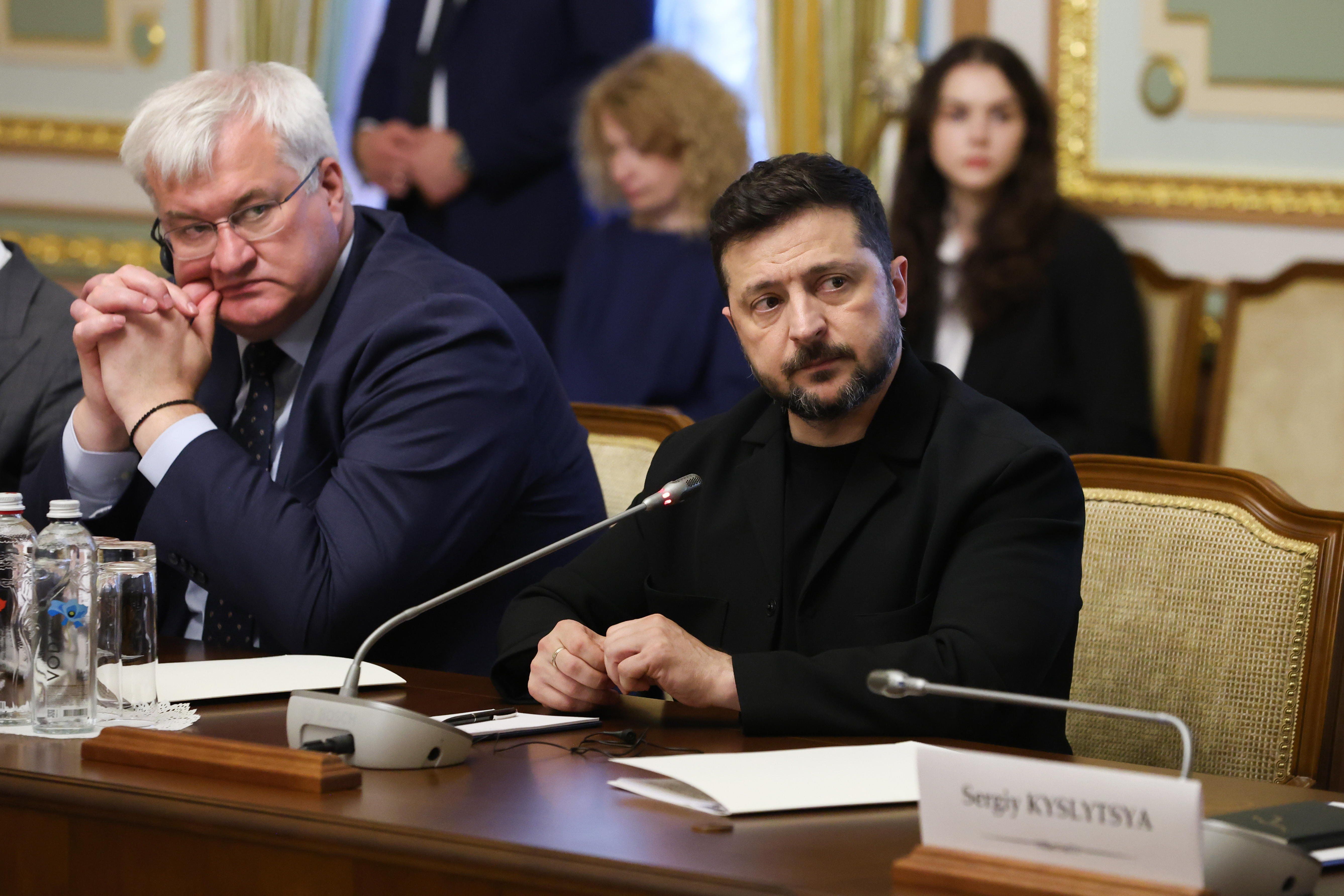 Andrij Sybiha, Wołodymyr Zełenski